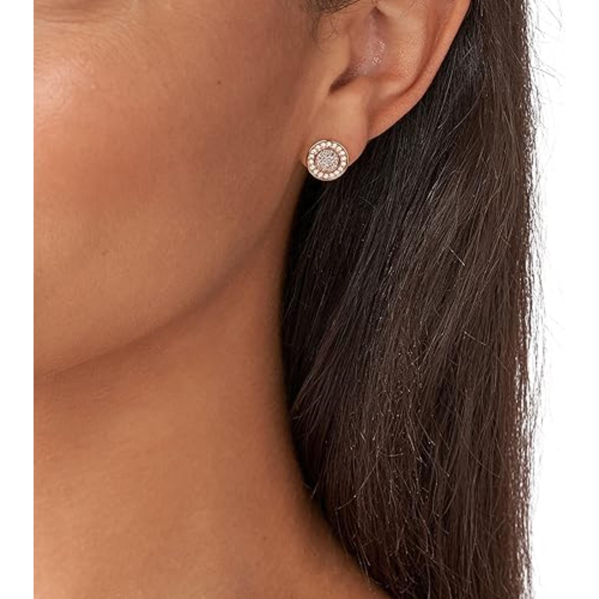 Fossil Mosaik Perlmutt Ohrstecker für Frauen JF02906791