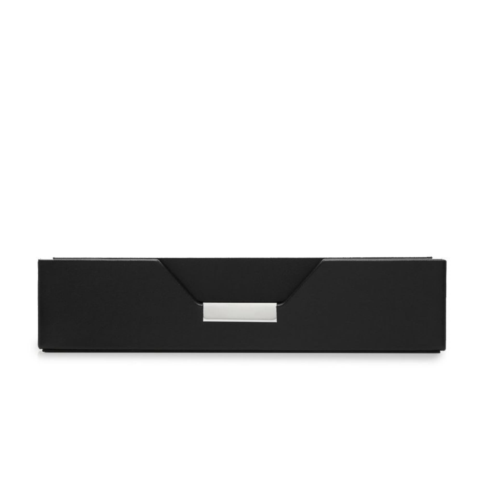 WOLF Heritage Set aus 2 Valet-Schalen Schwarz Leder 290302