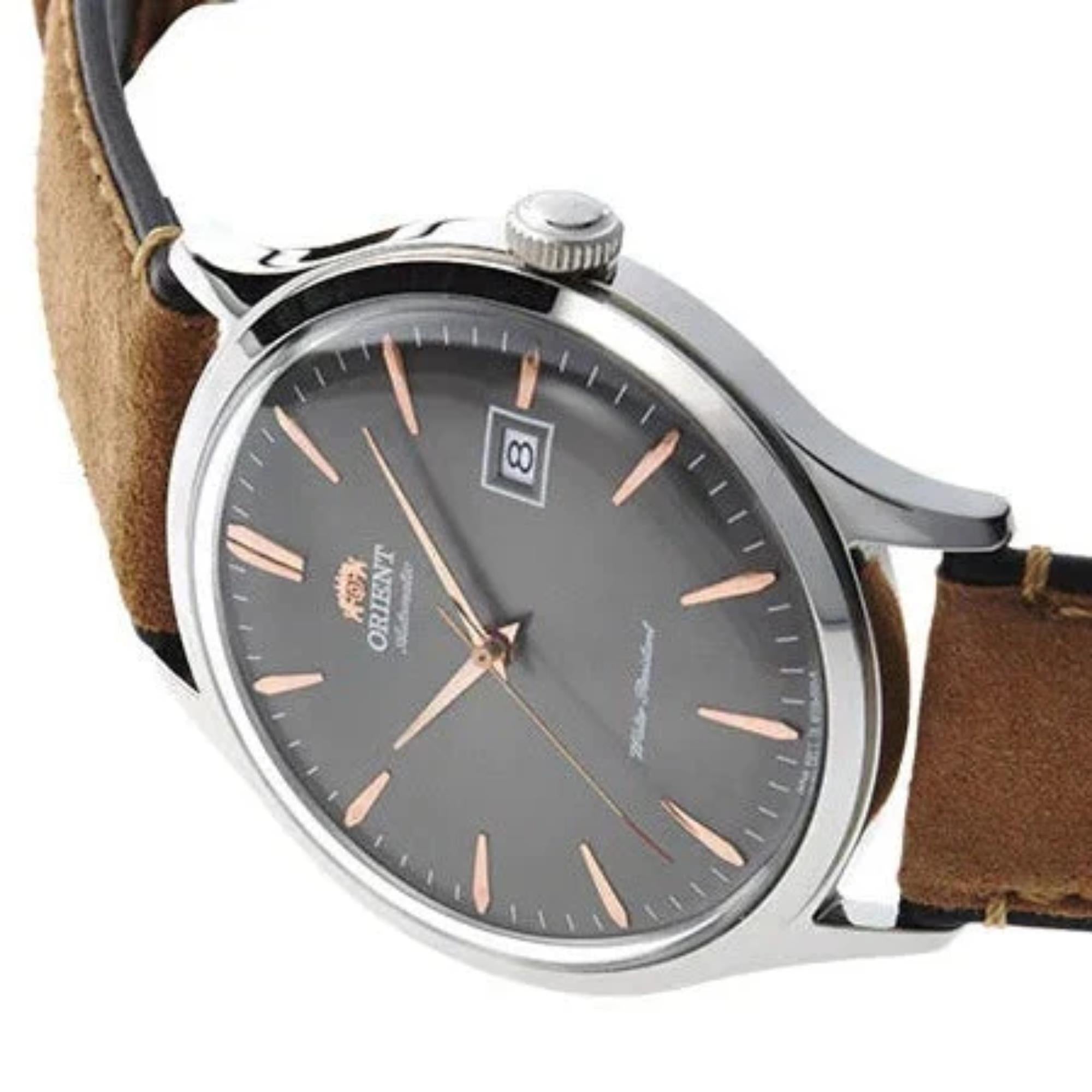 Orient Bambino V4 Grey Dial Men’s Dress Watch TAC08003A0