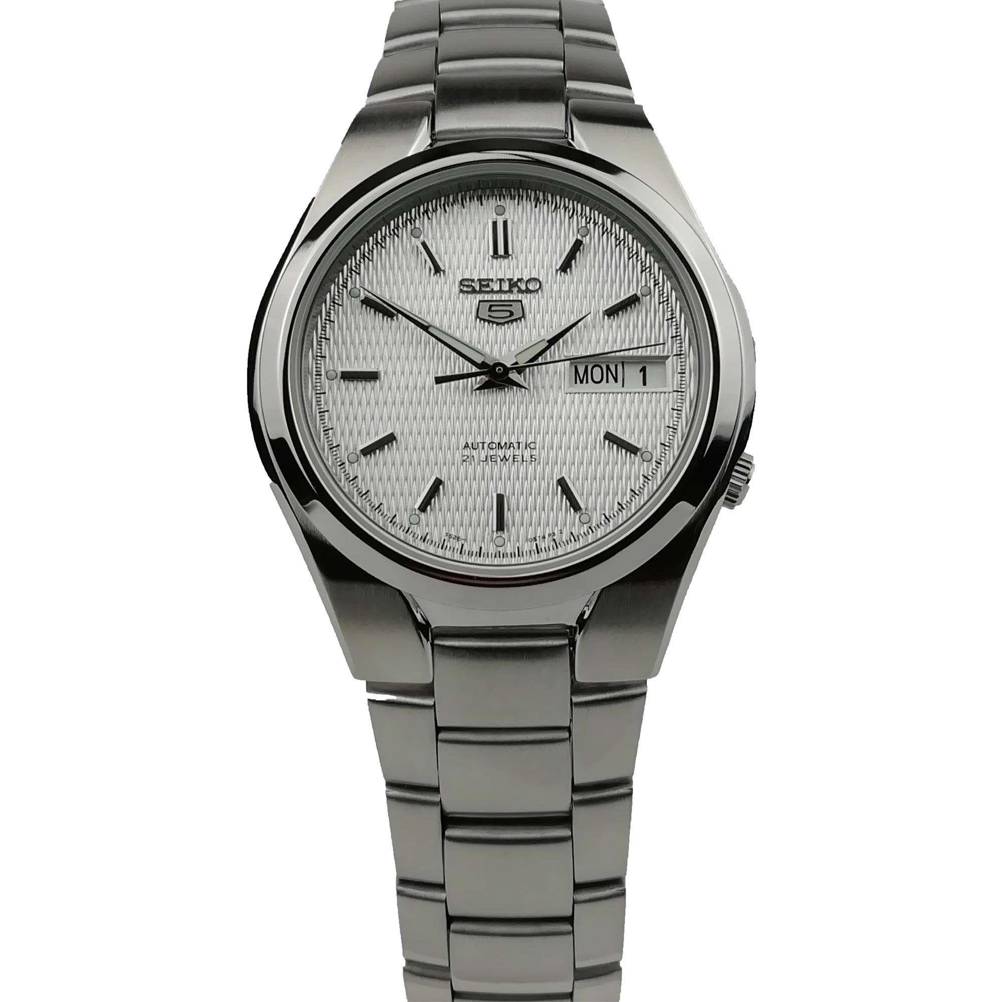 Seiko 5 Automatic White Dial Men's Watch SNK601K1