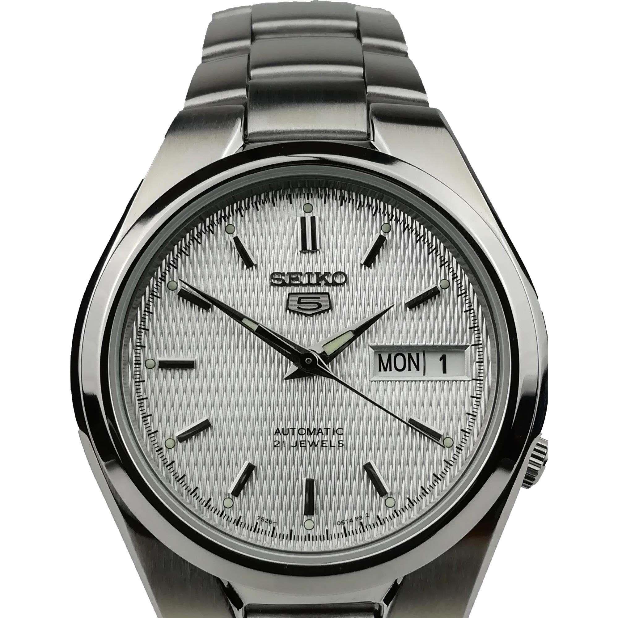 Seiko 5 Automatic White Dial Men's Watch SNK601K1