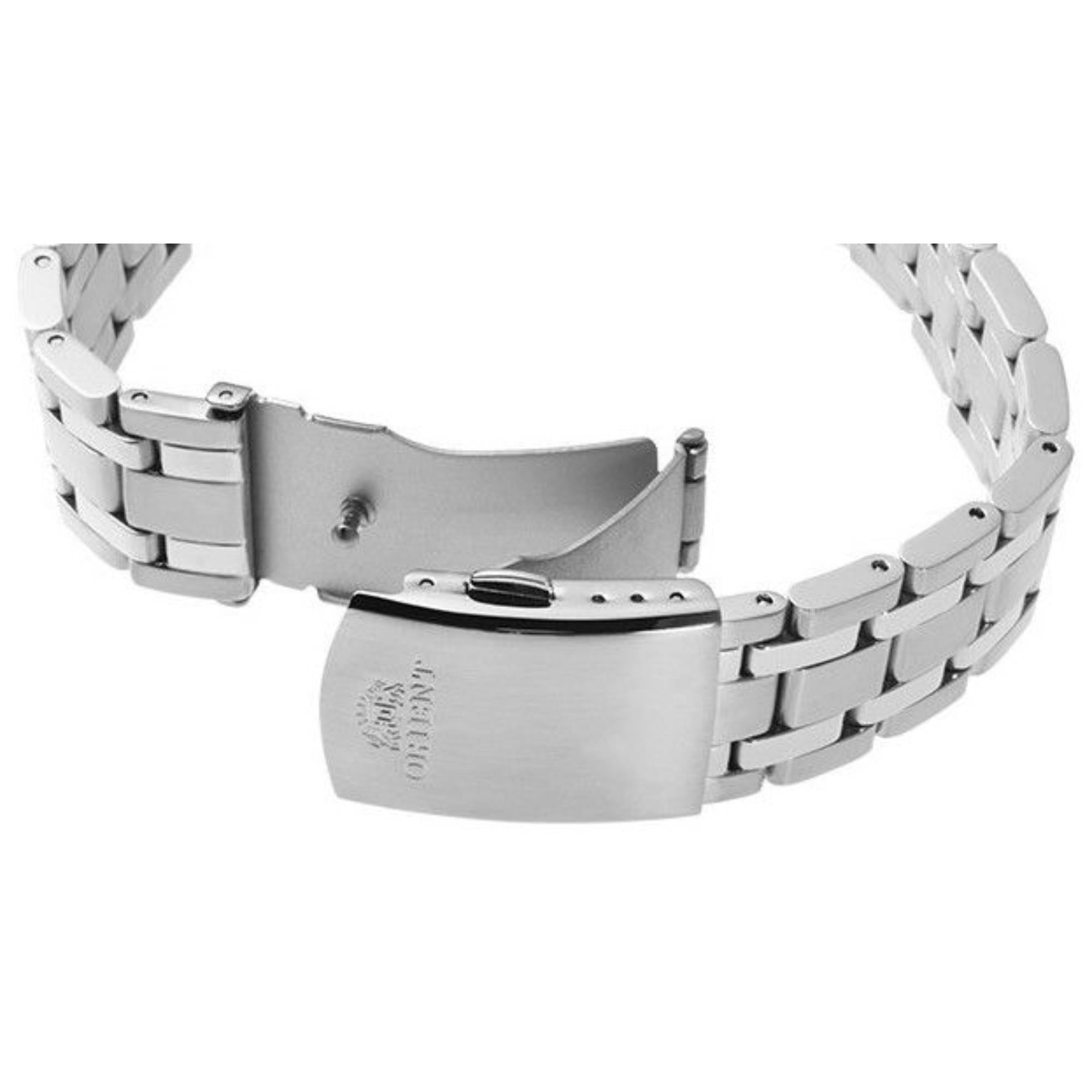 Orient Contemporary 38.5mm Open Heart Blue Dial Steel Mens Automatic Watch TAG03001D0
