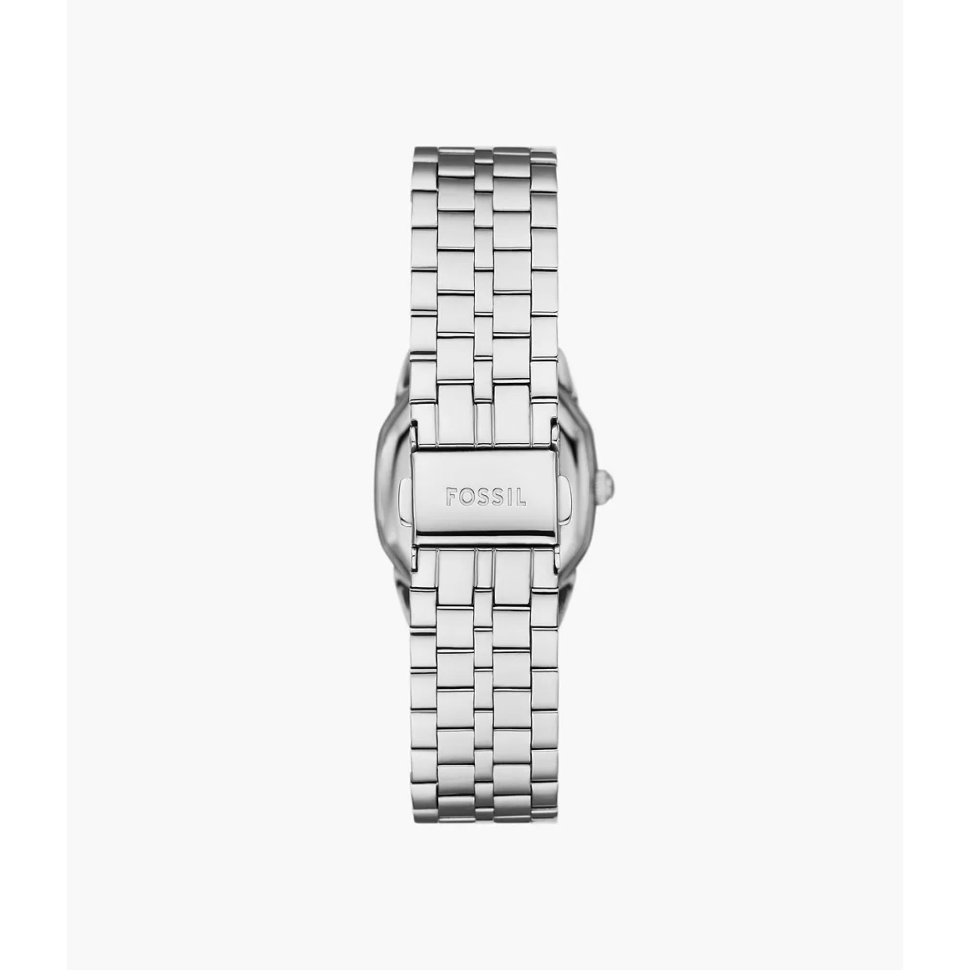 Fossil Harlow Cream Dial Steel Strap Ladies Watch ES5363
