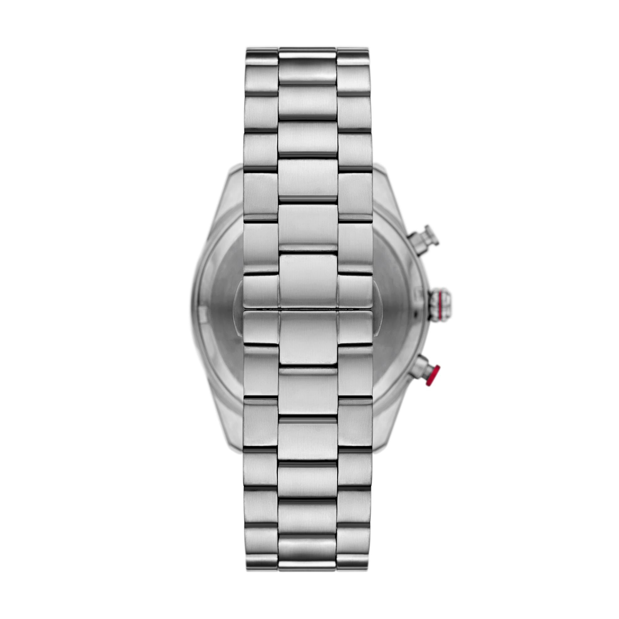 Emporio Armani Racer Blue Dial Steel Strap Men's Watch AR11676
