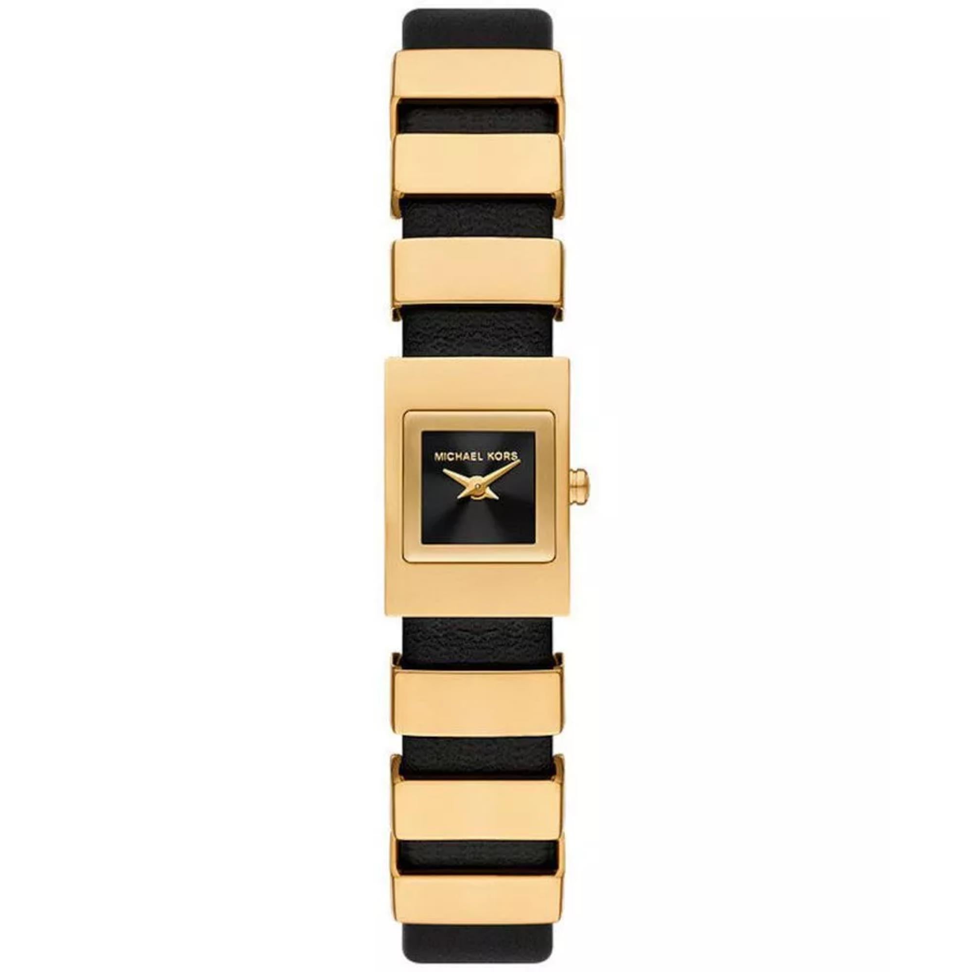 Michael Kors Darrington Black Dial Black Ladies Watch MK4887