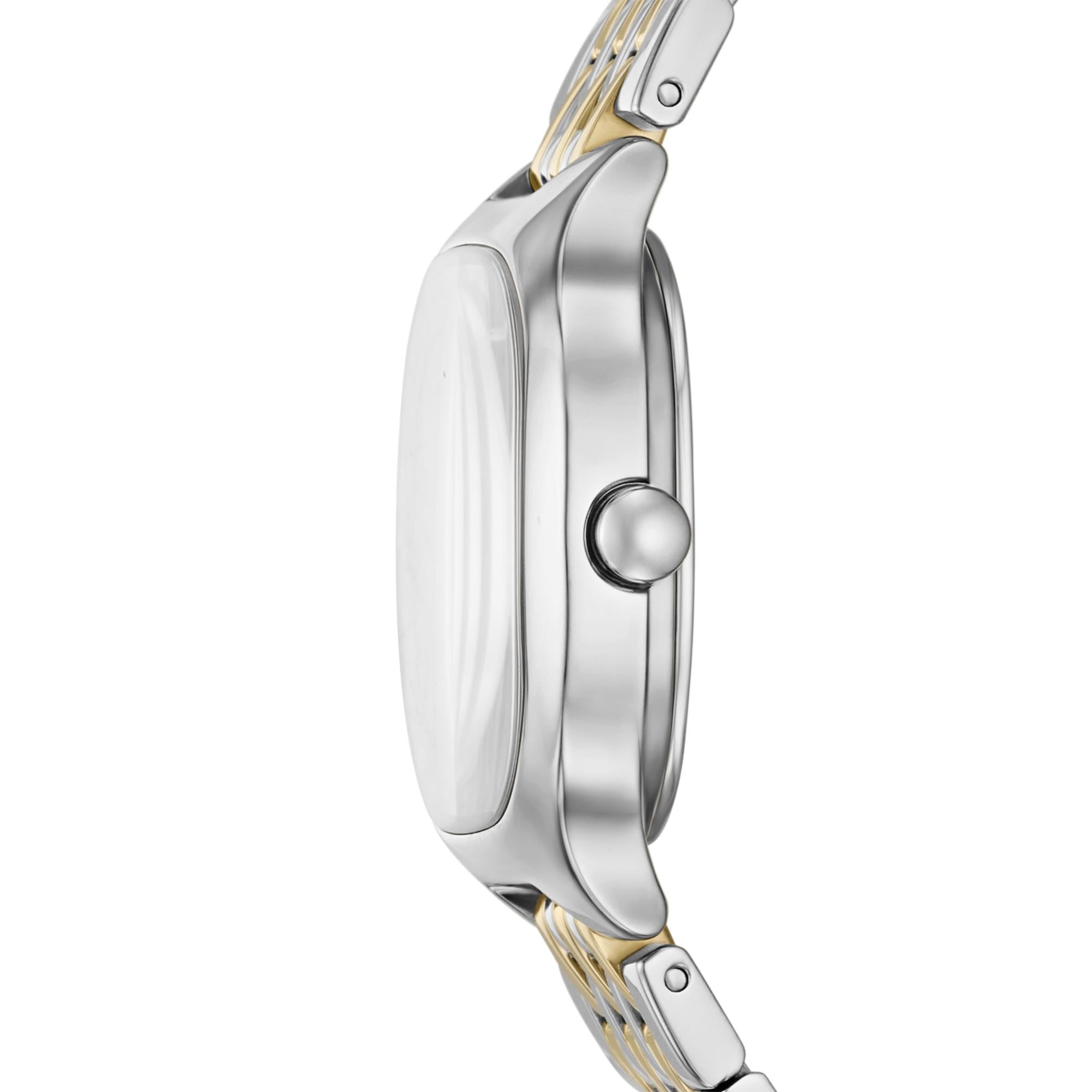 Skagen Mellem Lille Silver Dial Two-Tone Stainless Steel Strap Ladies Watch SKW3160