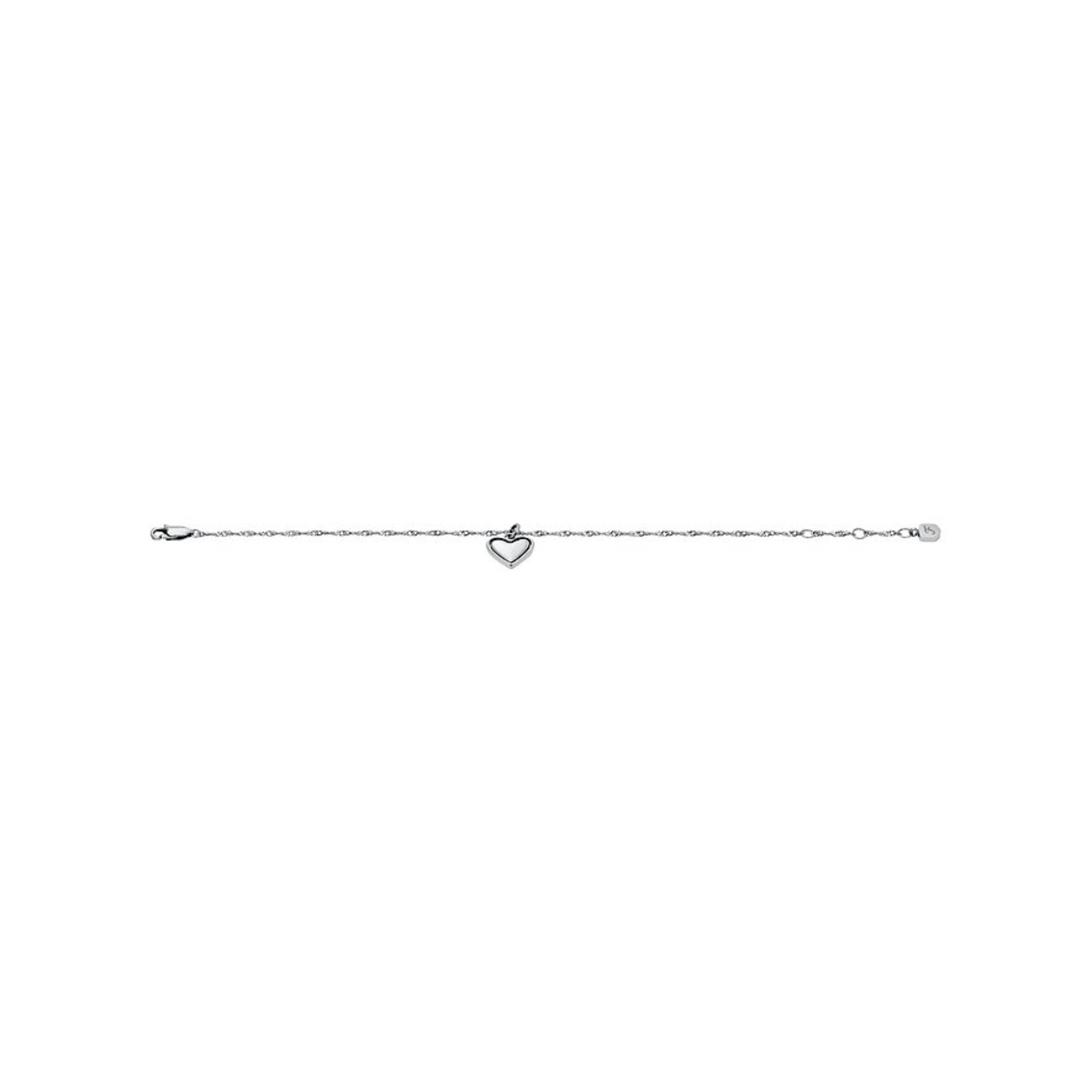 Fossil Legacy Heart Rotating Chain Ladies Bracelet JF04837040