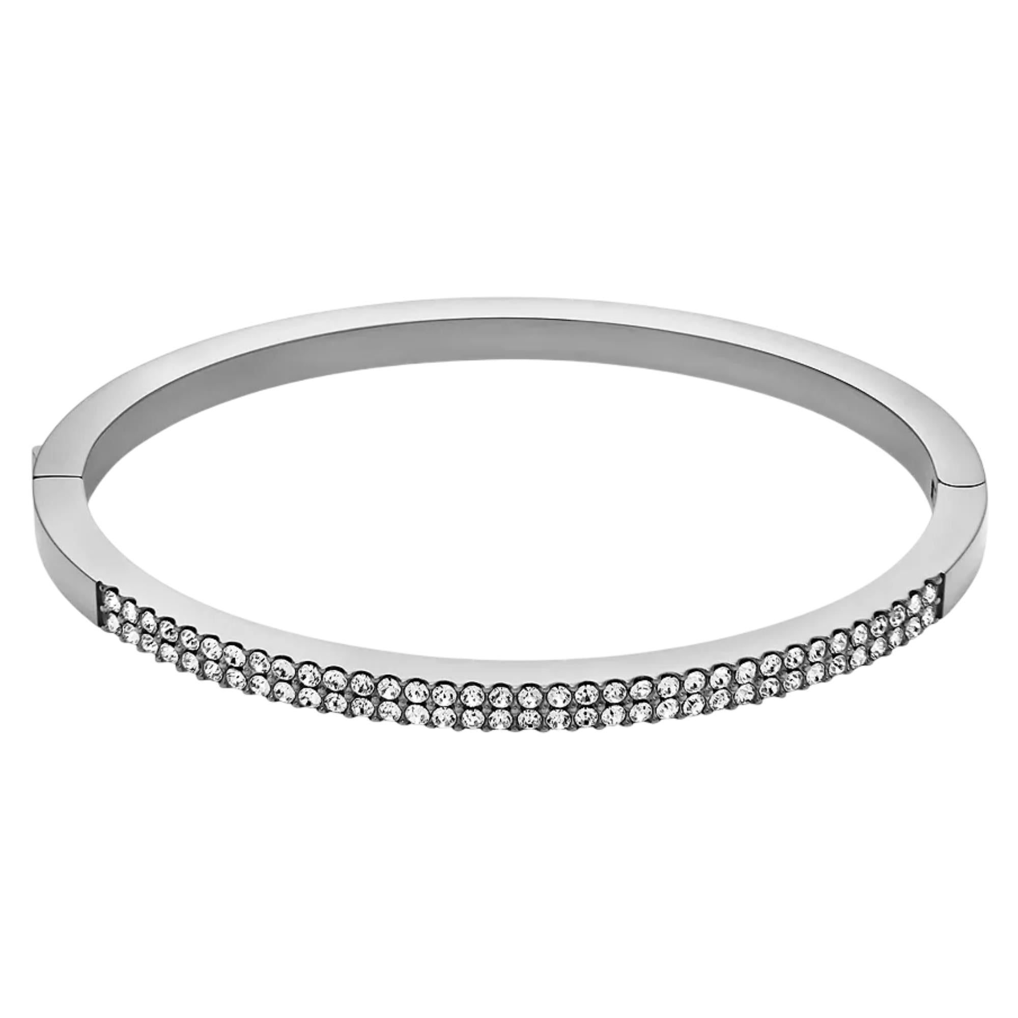 Fossil Ellis Pavé Glitz Bangle Ladies Bracelet JF04863040