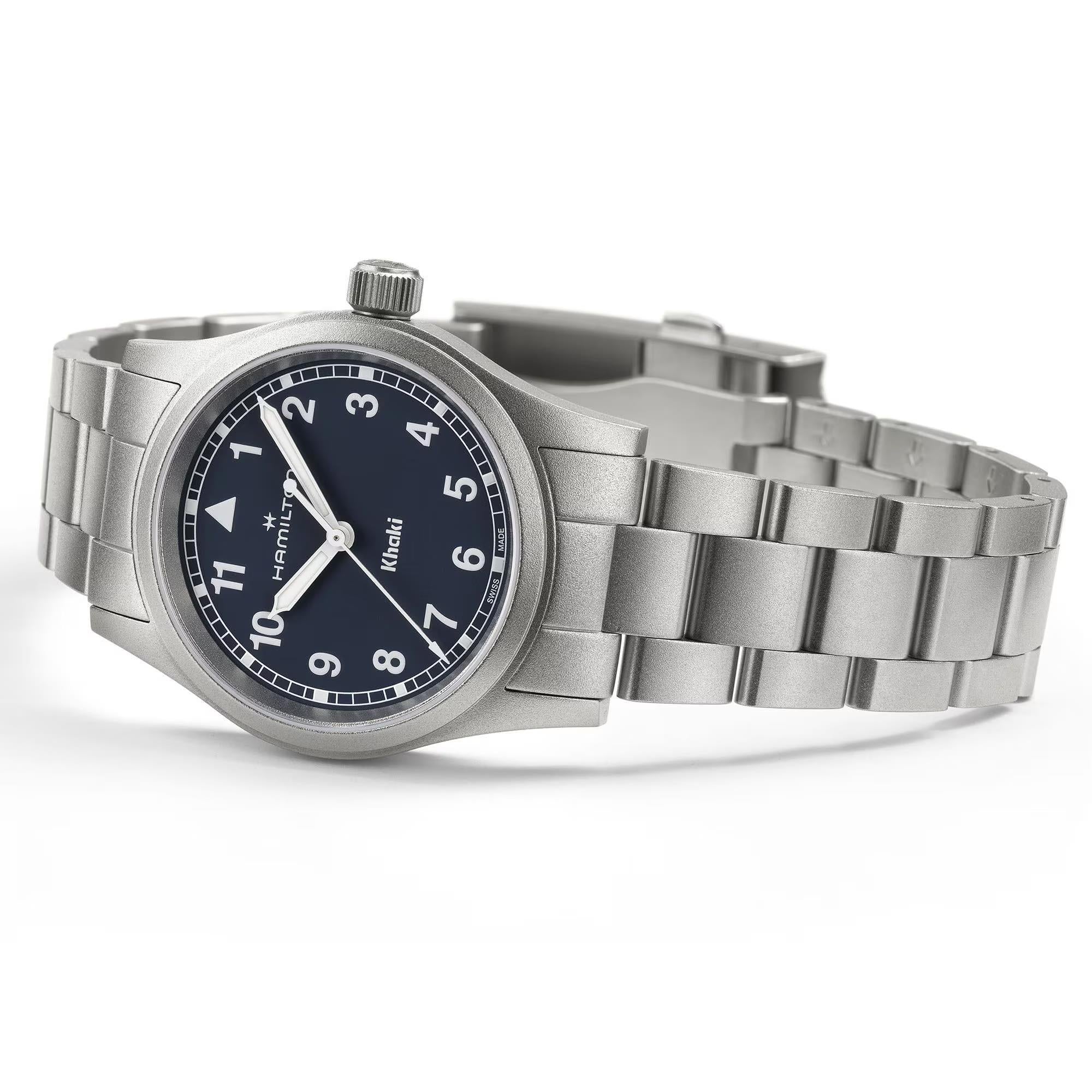 Hamilton Khaki Field Quartz Blue Dial Ladies Watch H69301140
