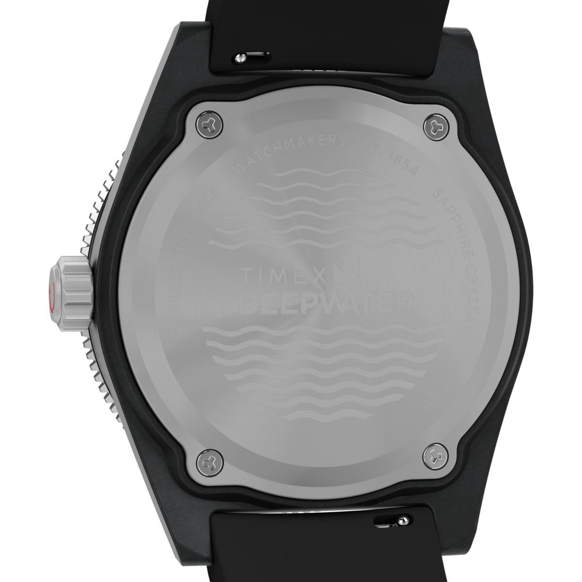 Timex Deep Water Reef Black Dial Men's Watch TW2Y02200