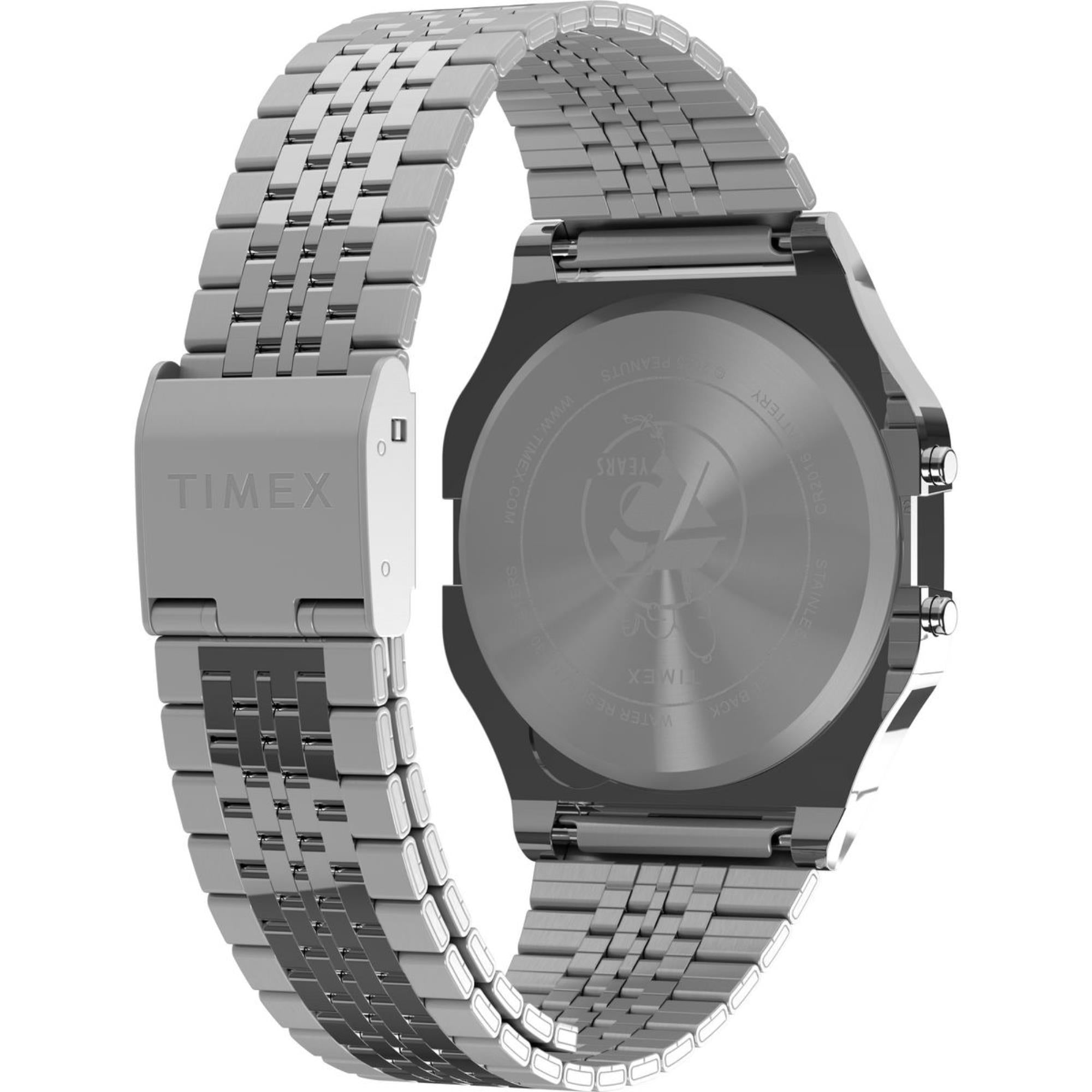 Timex Peanuts 34mm Digital Steel Quartz Watch TW2Y20000