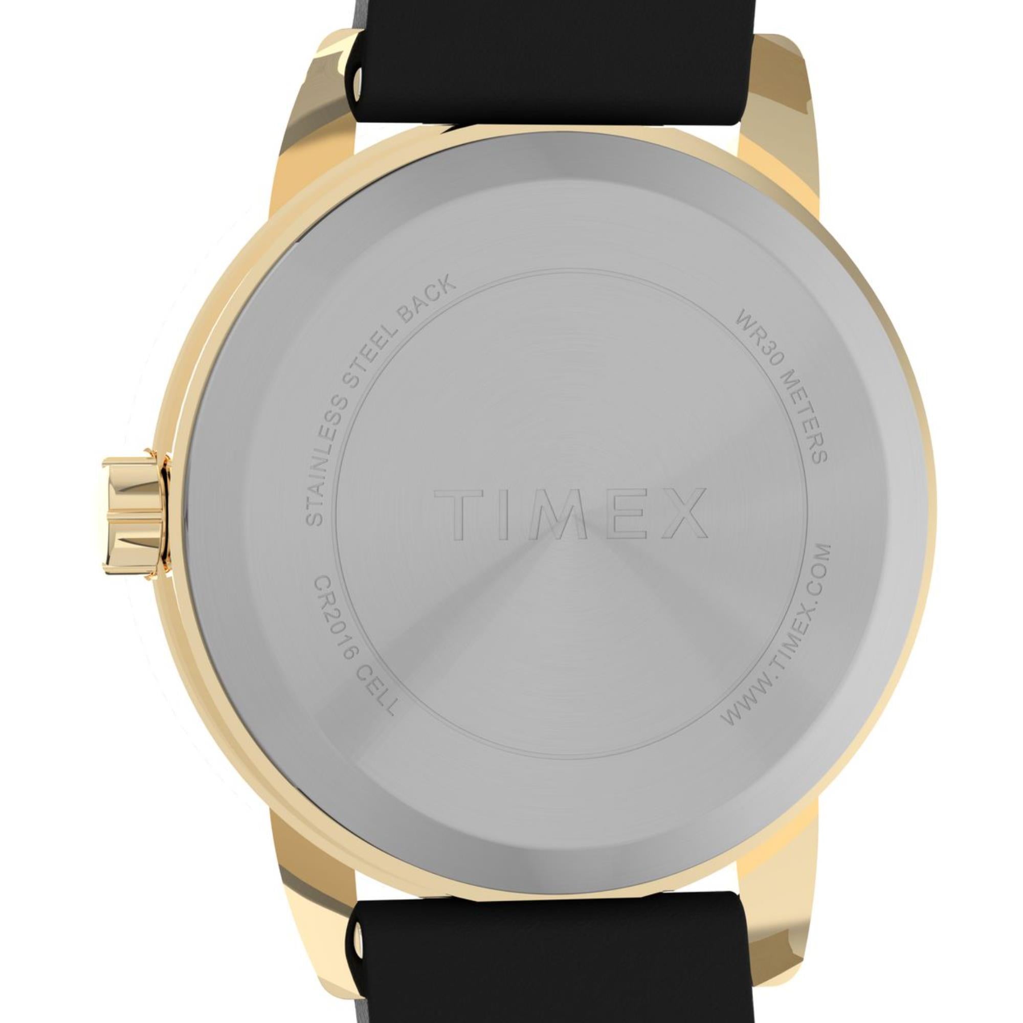 Timex Easy Reader Weiß Zifferblatt Lederarmband Damen Uhr T20433