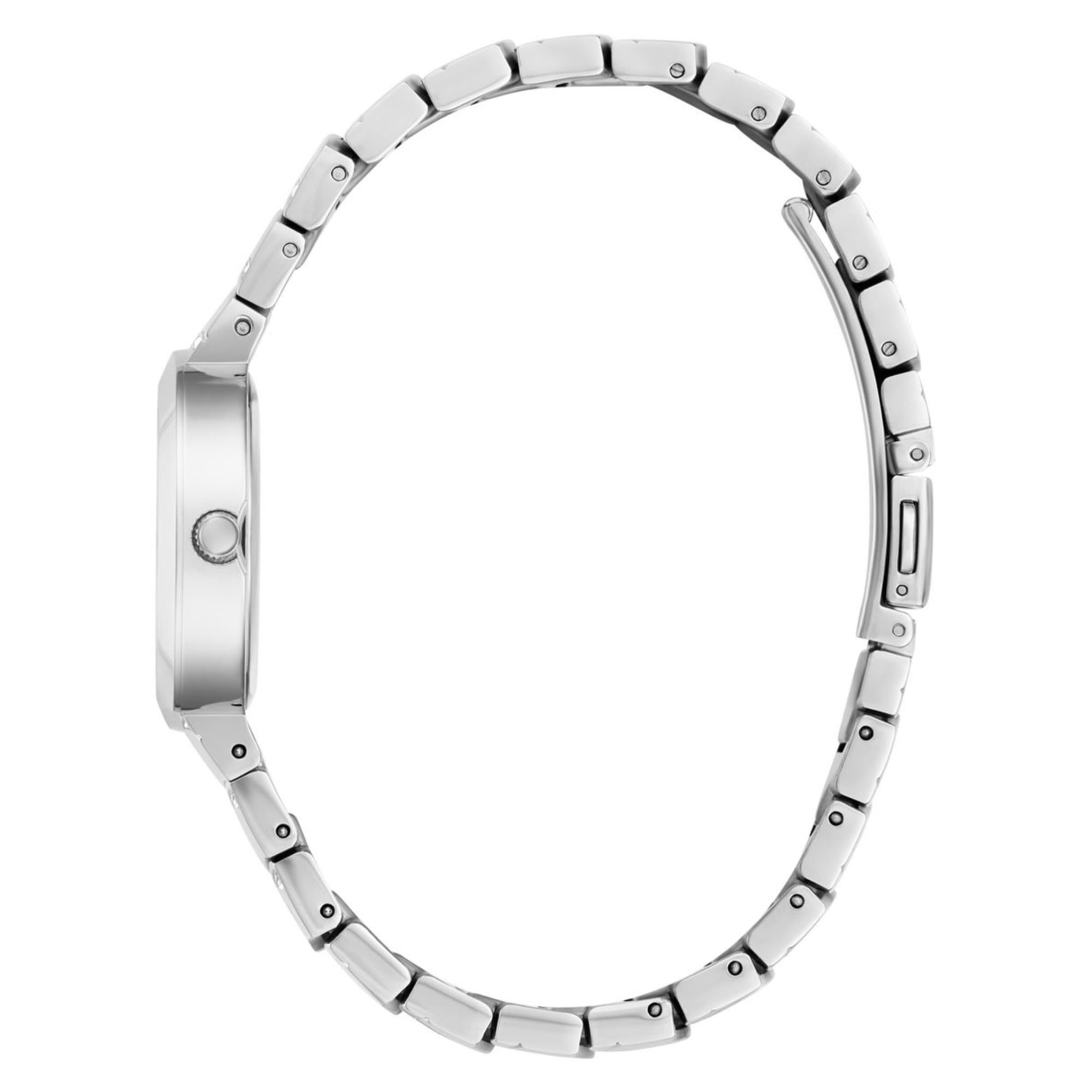 Guess Laguna blaues Zifferblatt Edelstahlarmband Damen Uhr GW0871L1