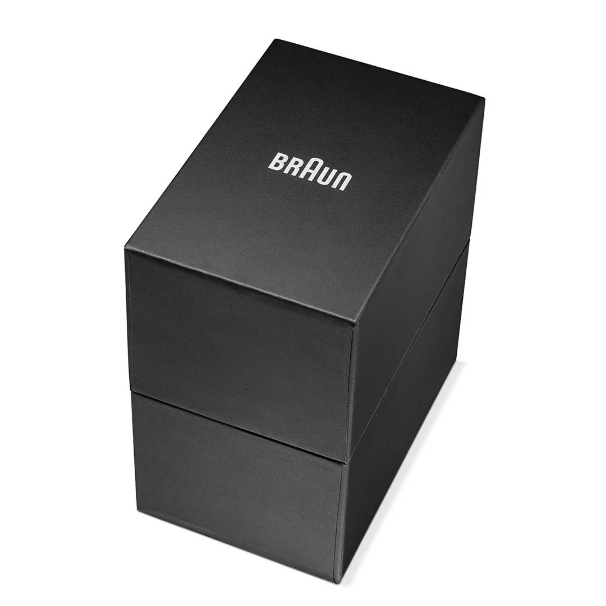 Braun Step Watch Black Dial Silicone Strap Watch BN0299NBKBKG