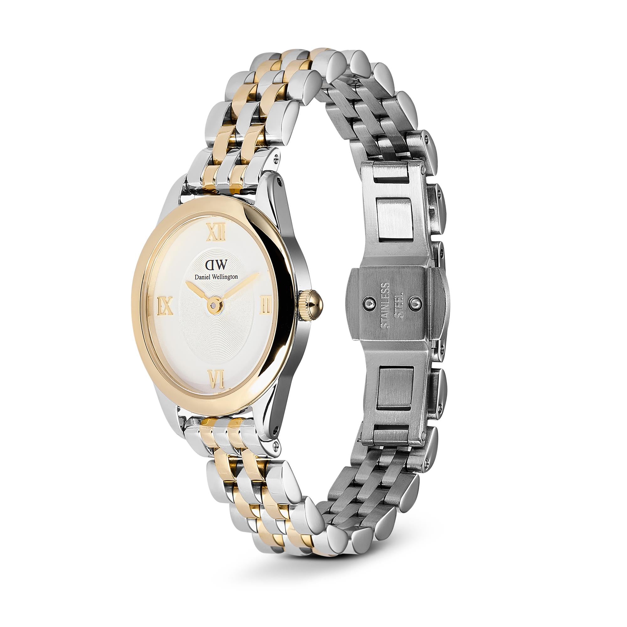 Daniel Wellington Ophelia 22mm White Dial Steel Ladies Quartz Watch DW00100811