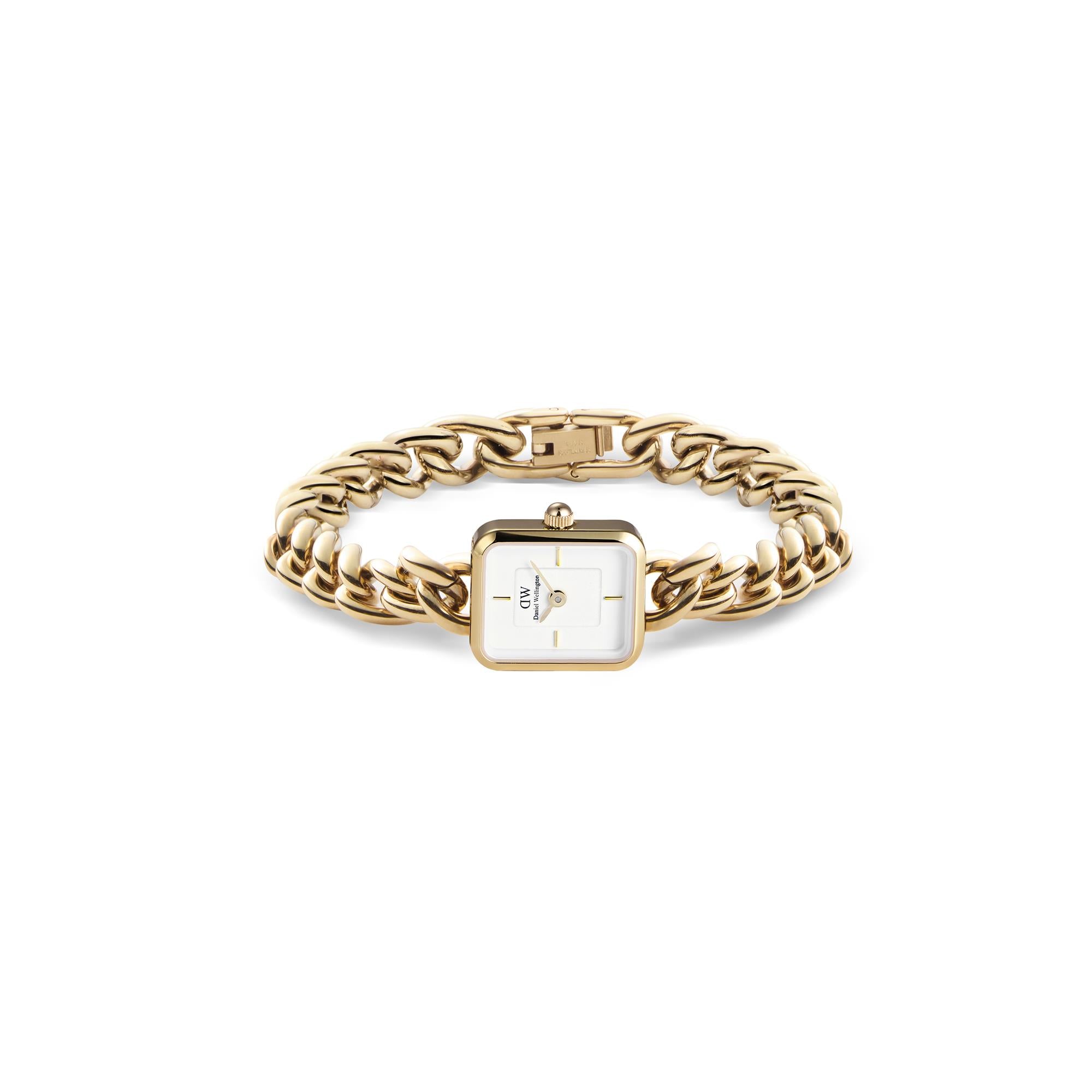 Daniel Wellington Jolie 15mm White Dial Steel Ladies Quartz Watch DW00100836
