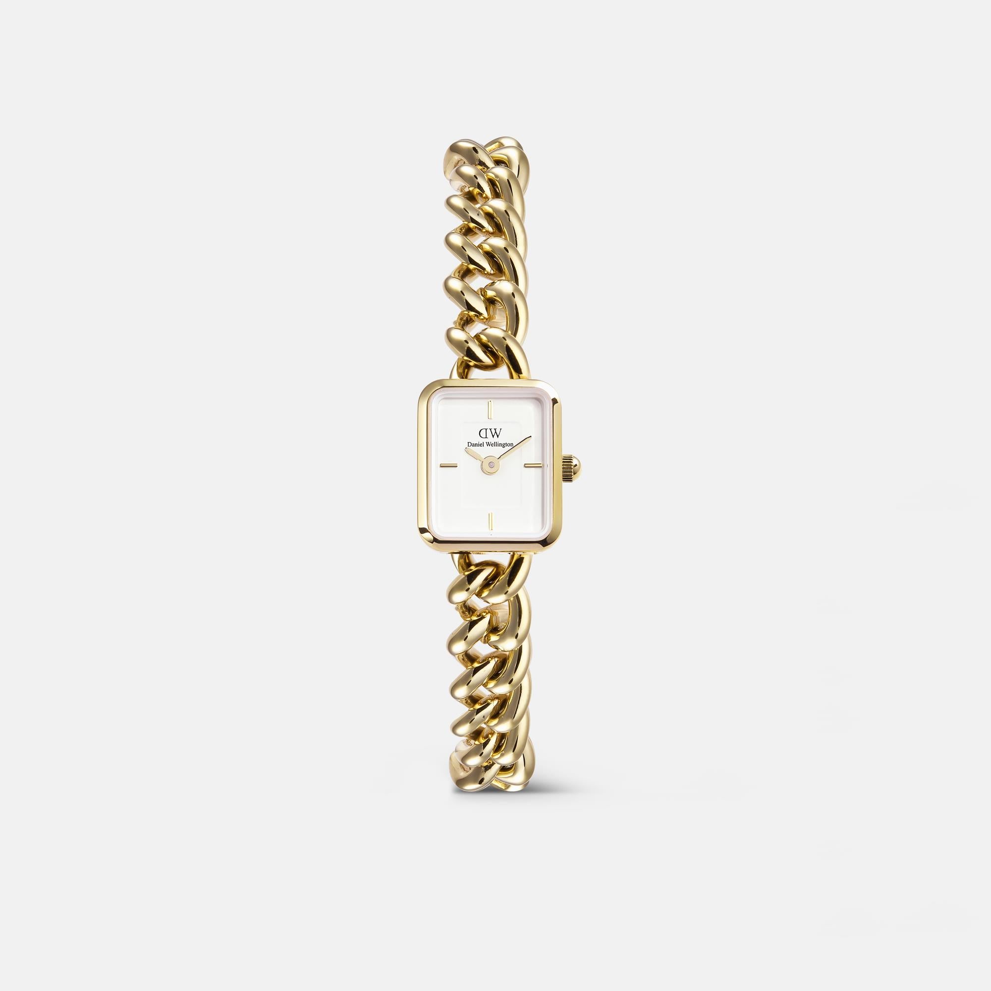 Daniel Wellington Jolie 15mm White Dial Steel Ladies Quartz Watch DW00100836
