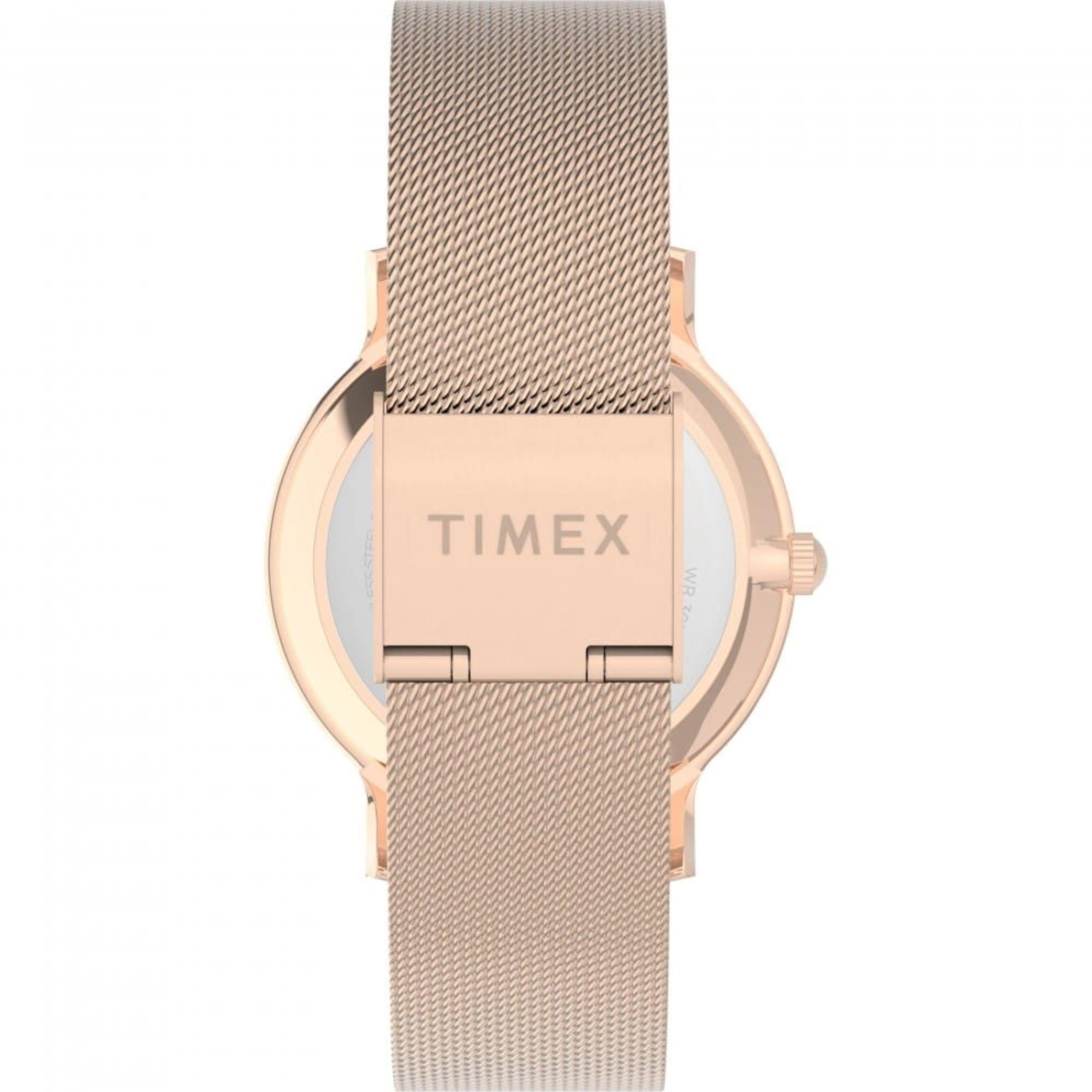 Timex Floral Multi-Coloured Dial Women's Watch TW2U19000