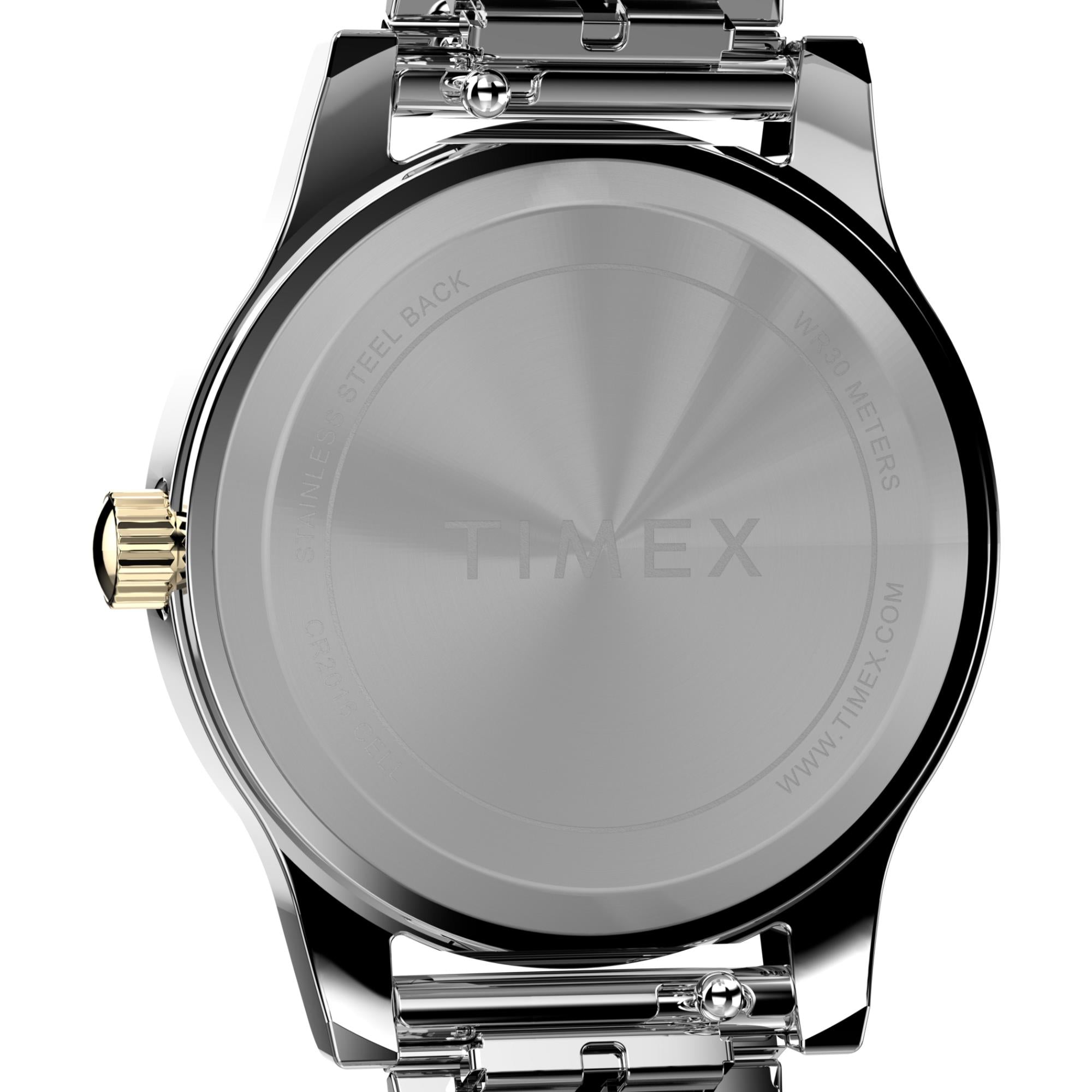 Timex Easy Reader 25mm Mother of Pearl Steel Ladies Quartz Watch TWG063400