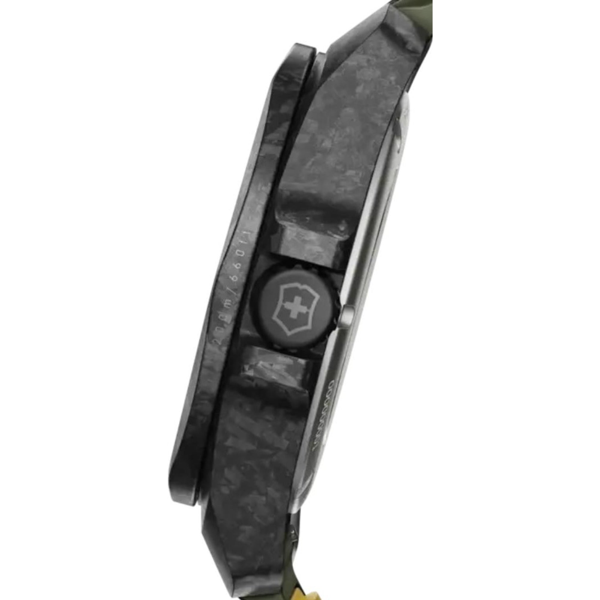 Victorinox I.N.O.X. 242021.1 lightweight carbon composite case side profile