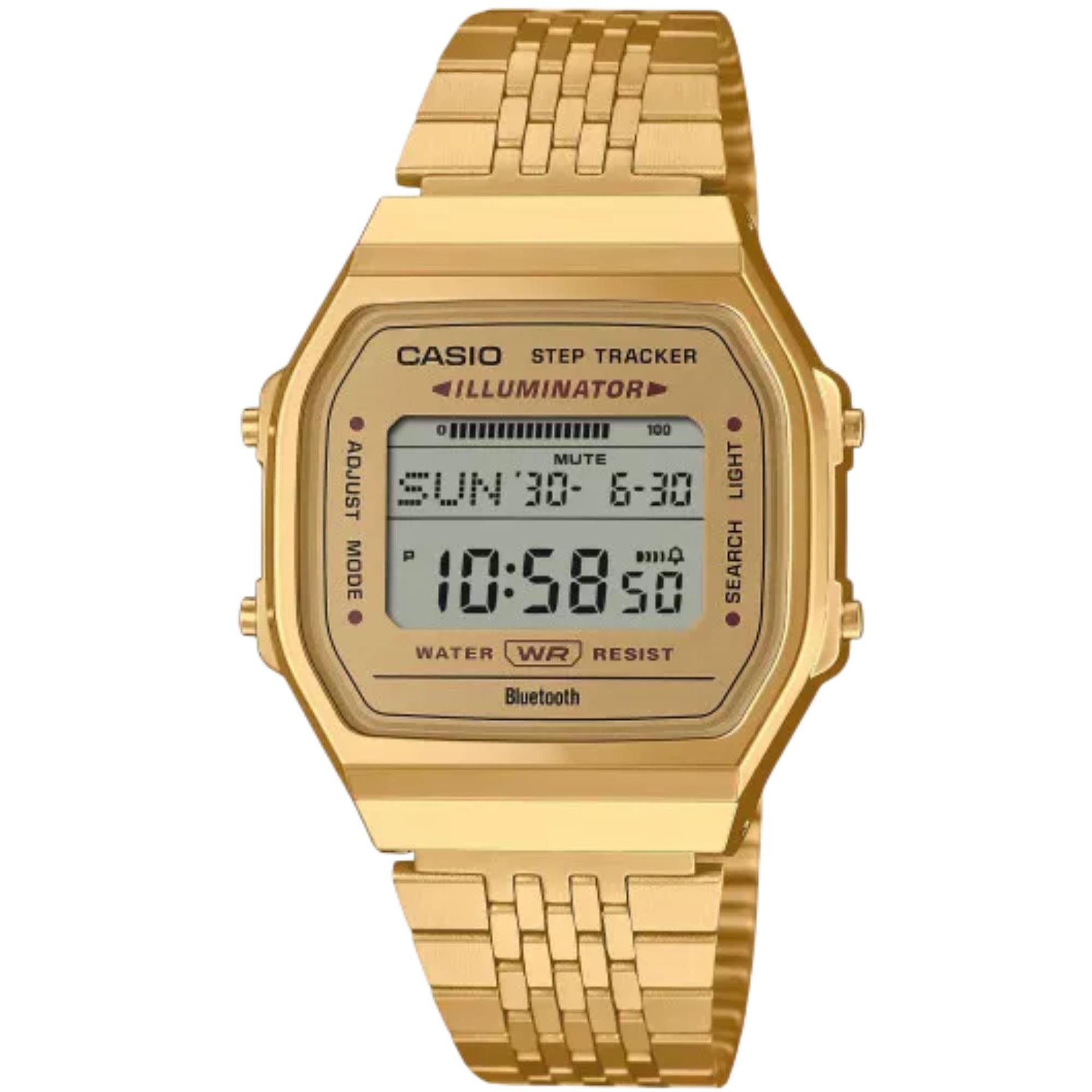Casio Vintage Digital Steel Strap Watch ABL-100WEG-9AEF
