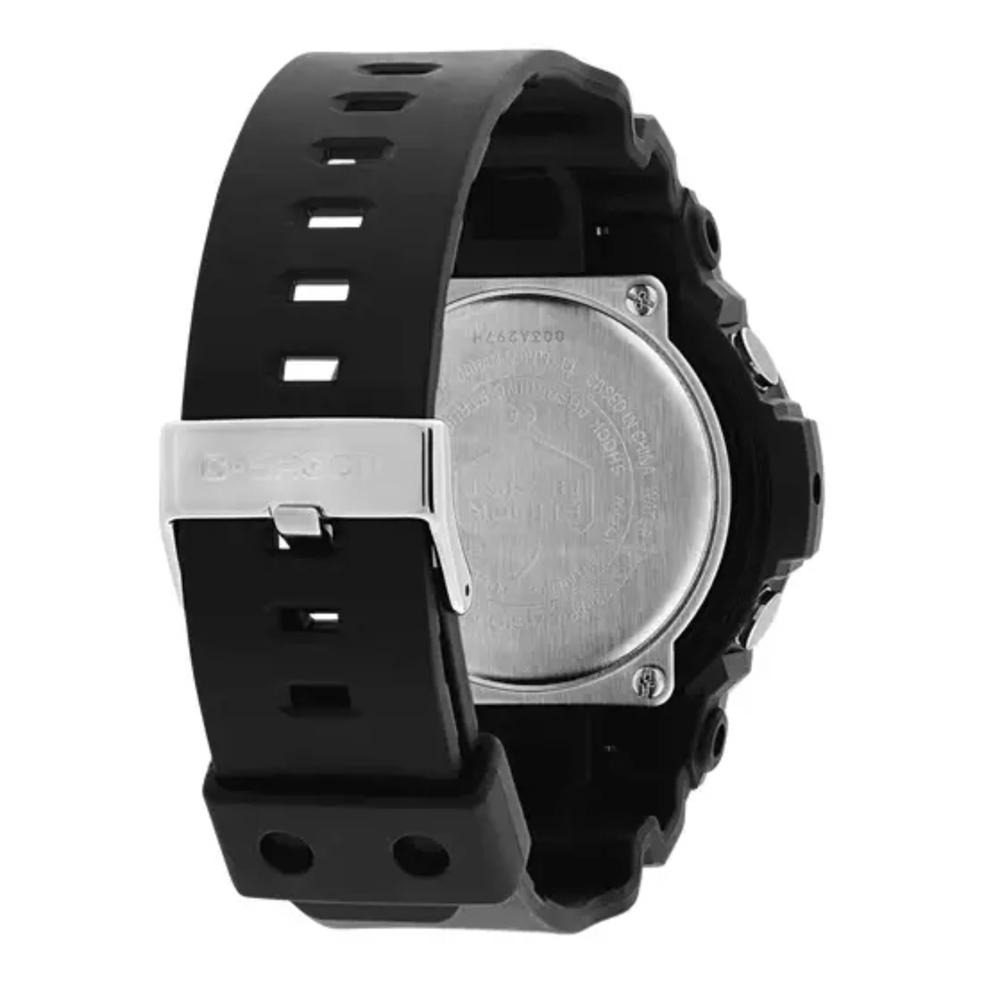 Casio G-Shock Solar Analogue-Digital Black Resin Strap Men's Watch GAW-100B-1AER