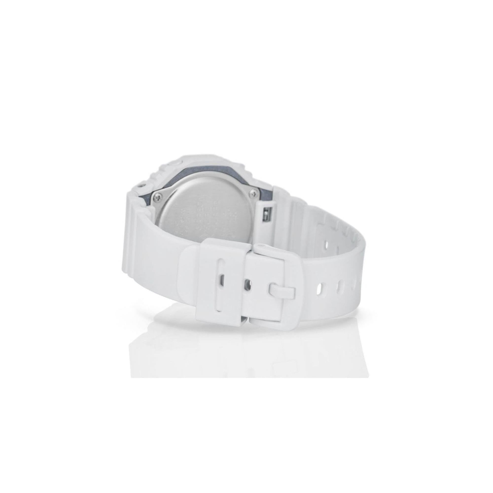 Casio G-Shock Mini Casioak Digital Quarz Weißes Harzarmband Damen Uhr GMA-S2100-7AER