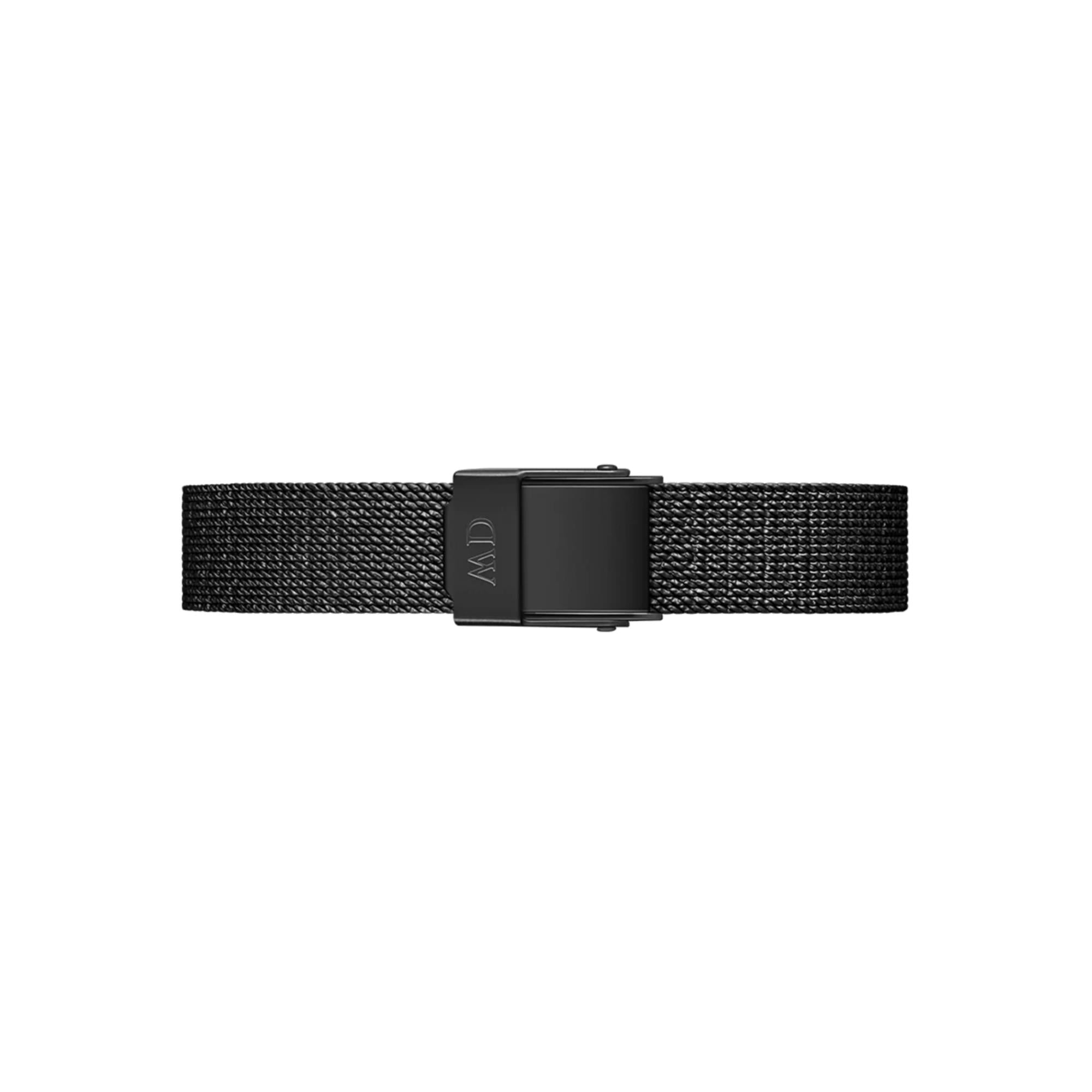 Daniel Wellington Petite 24mm Black Dial Steel Ladies Quartz Watch DW00100441