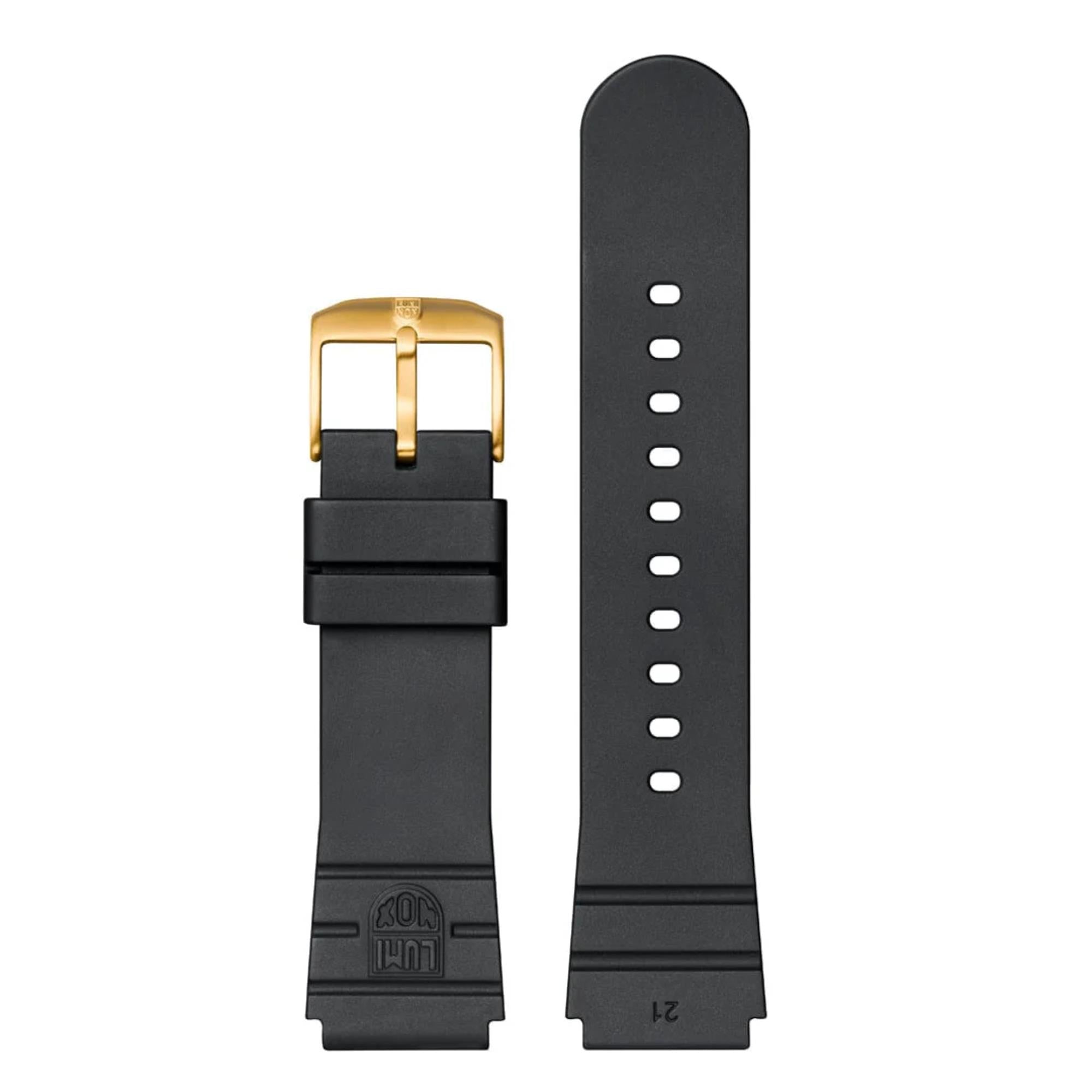 Luminox Navy Seal Foundation Series Quartz Black Dial Rubber Strap Men's Watch XS.3221.NSF