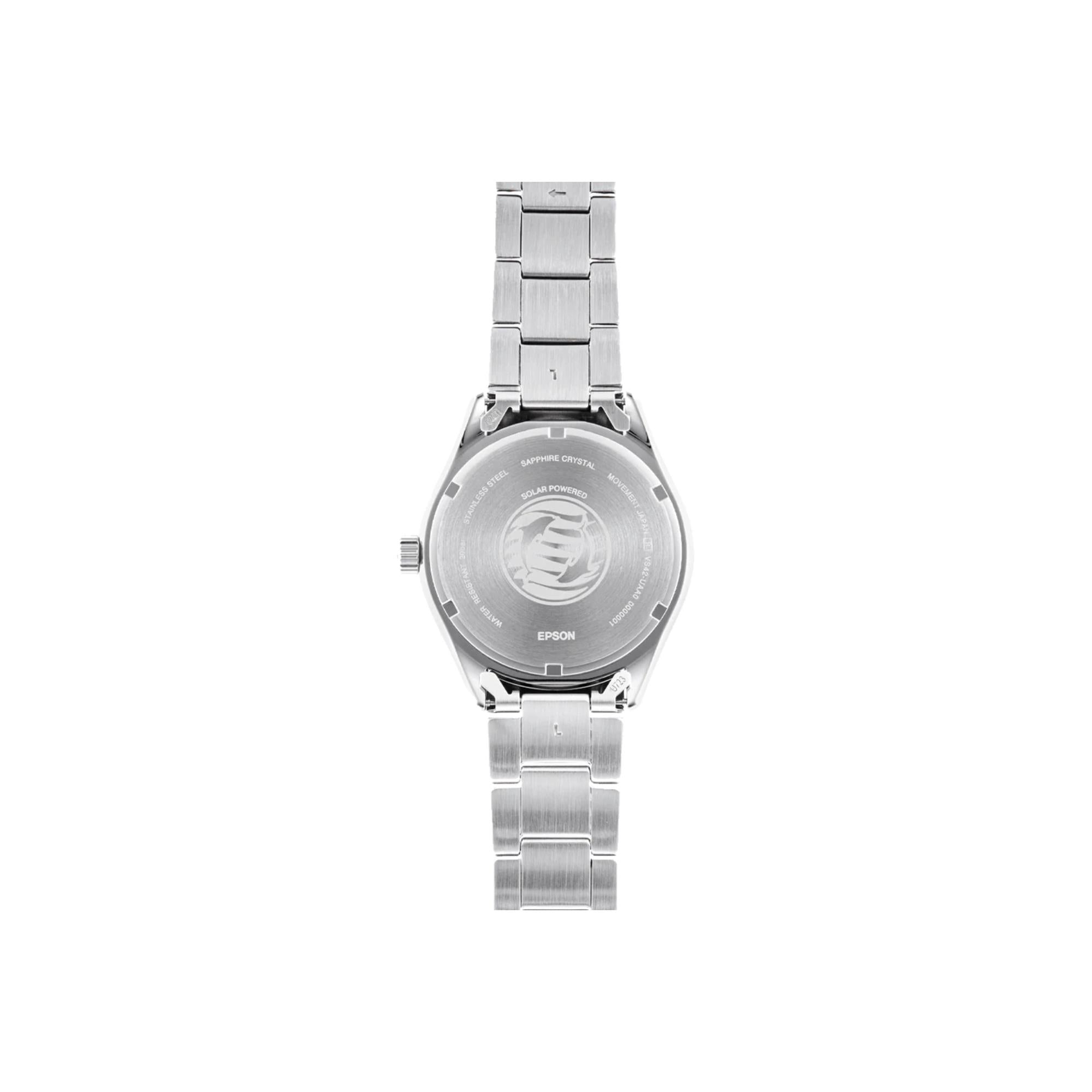 Orient Mako 40mm Blue Dial Steel Mens Solar Watch RA-WJ0002L10B