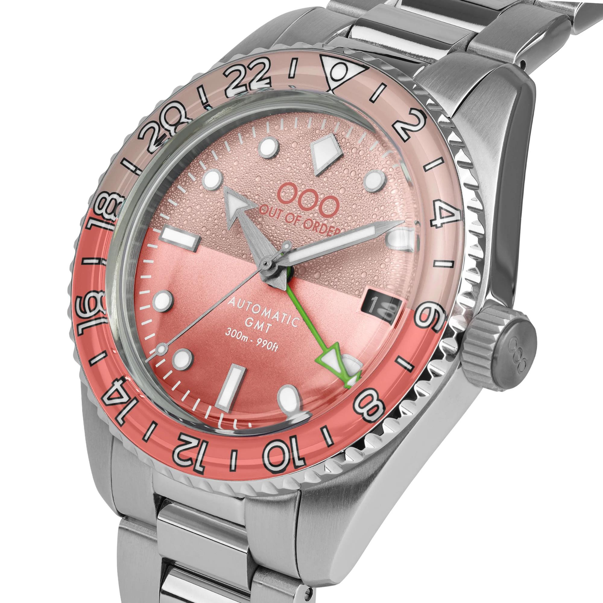 Out Of Order OOO.001-25.PA.BAND.SS Shaker GMT Men's Watch