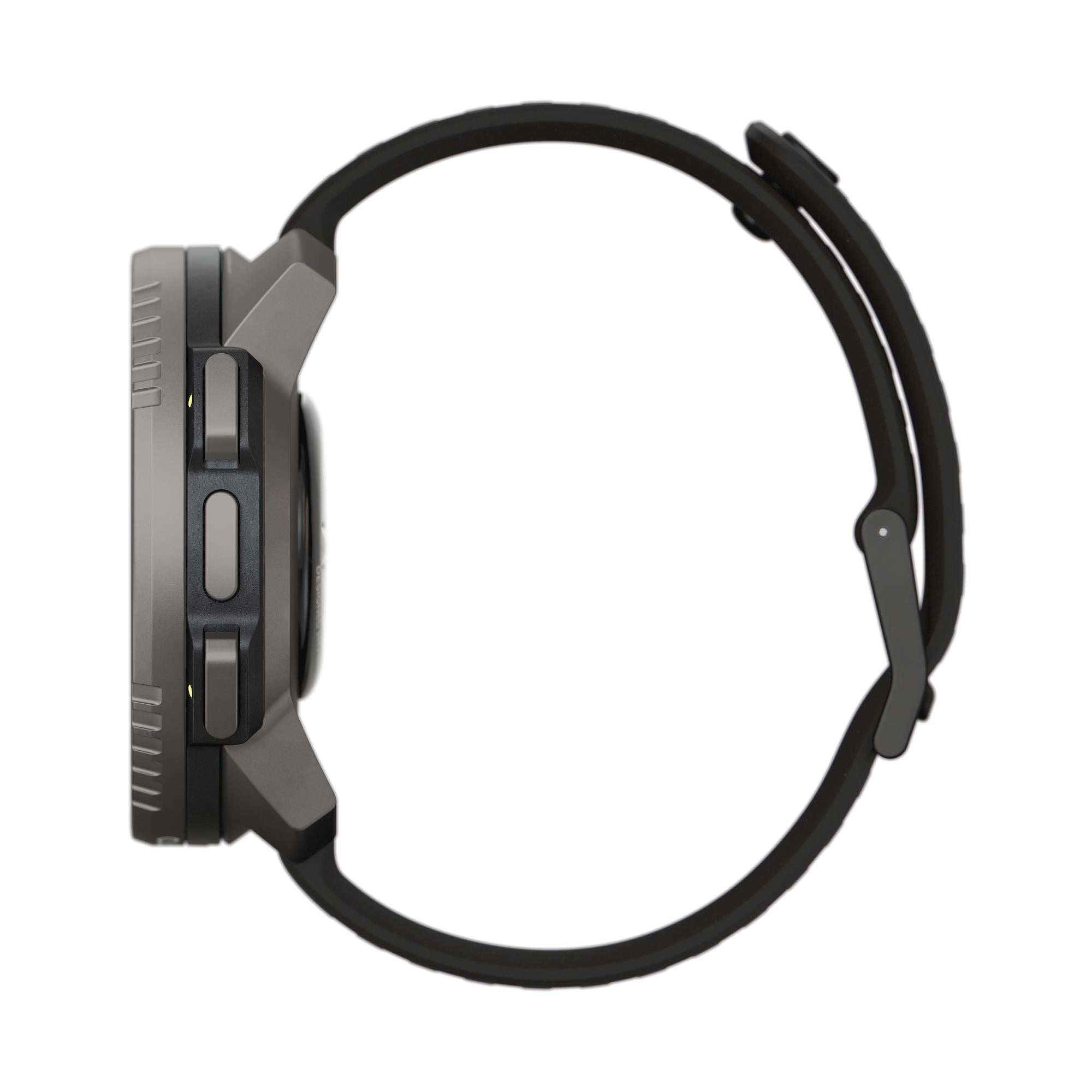 Suunto Vertical Titanium Solar Black Digital Silicone Smart Watch SS050858000