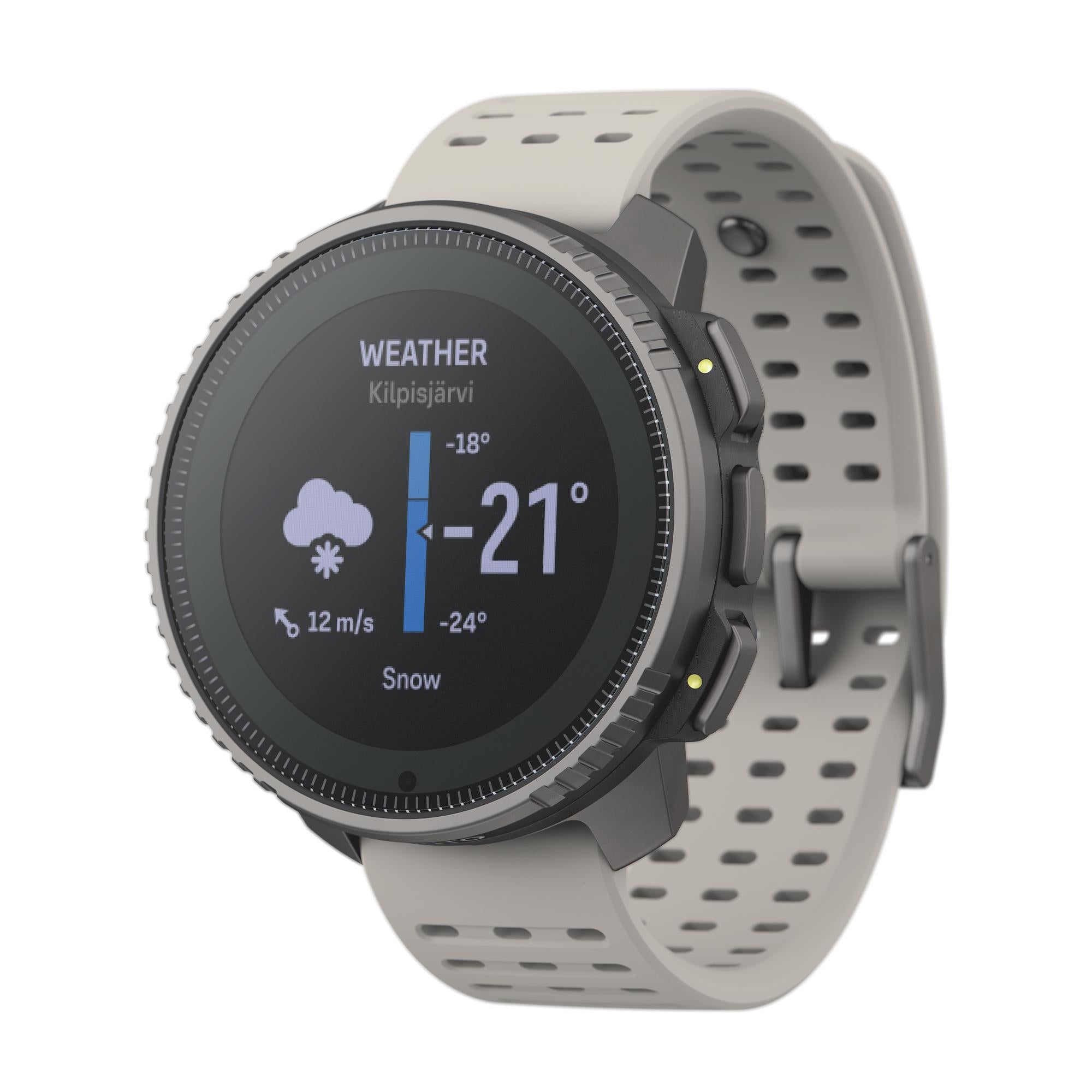 Suunto SS050860000 Vertical Titanium Digital Smart Watch