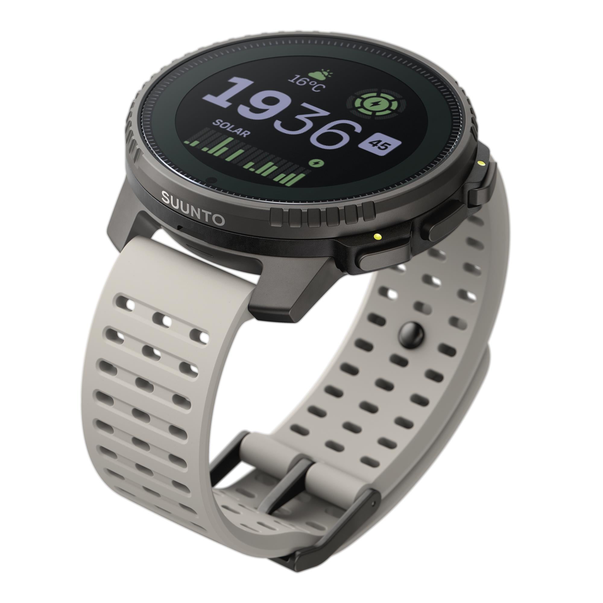 Suunto SS050860000 Vertical Titanium Digital Smart Watch