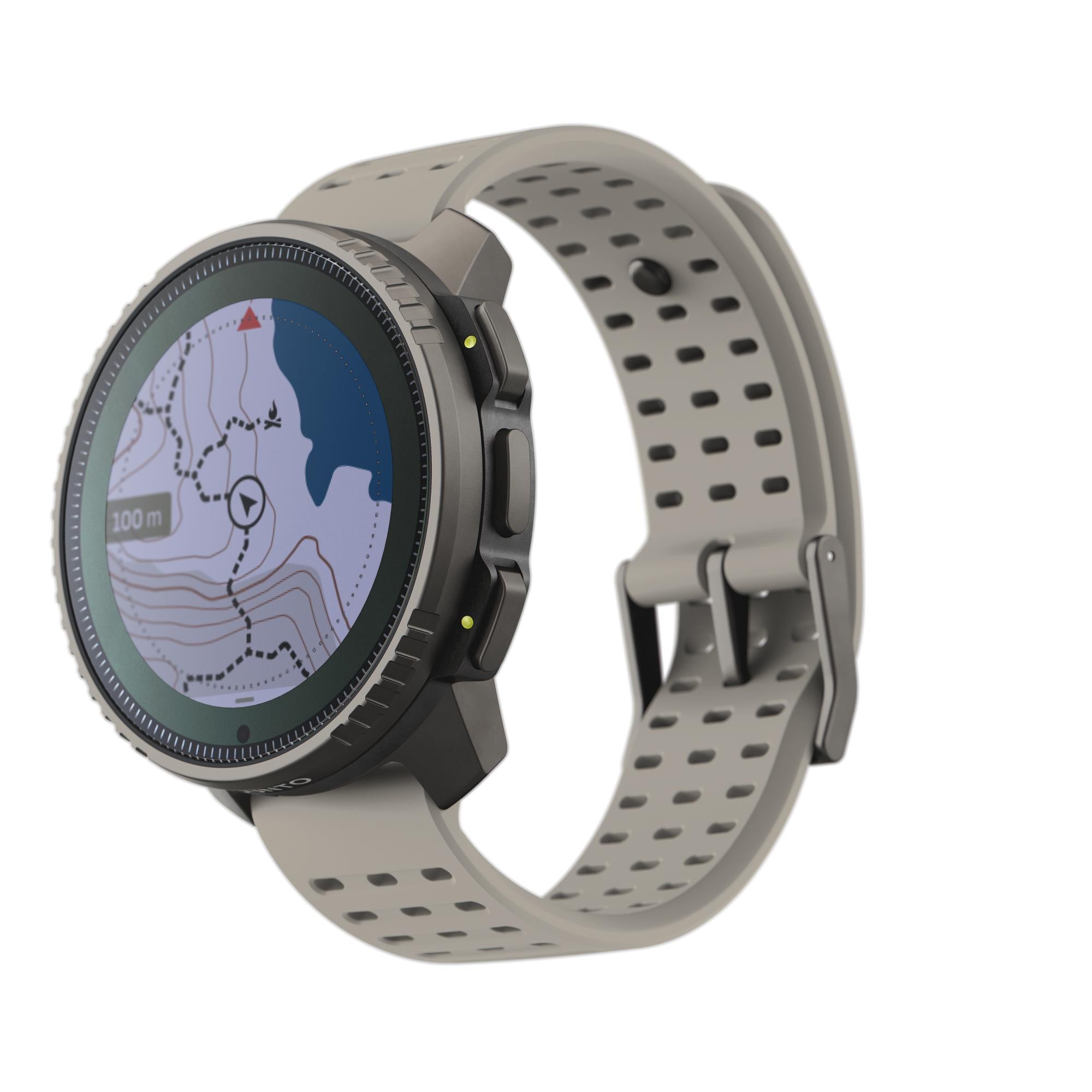 Suunto SS050860000 Vertical Titanium Digital Smart Watch