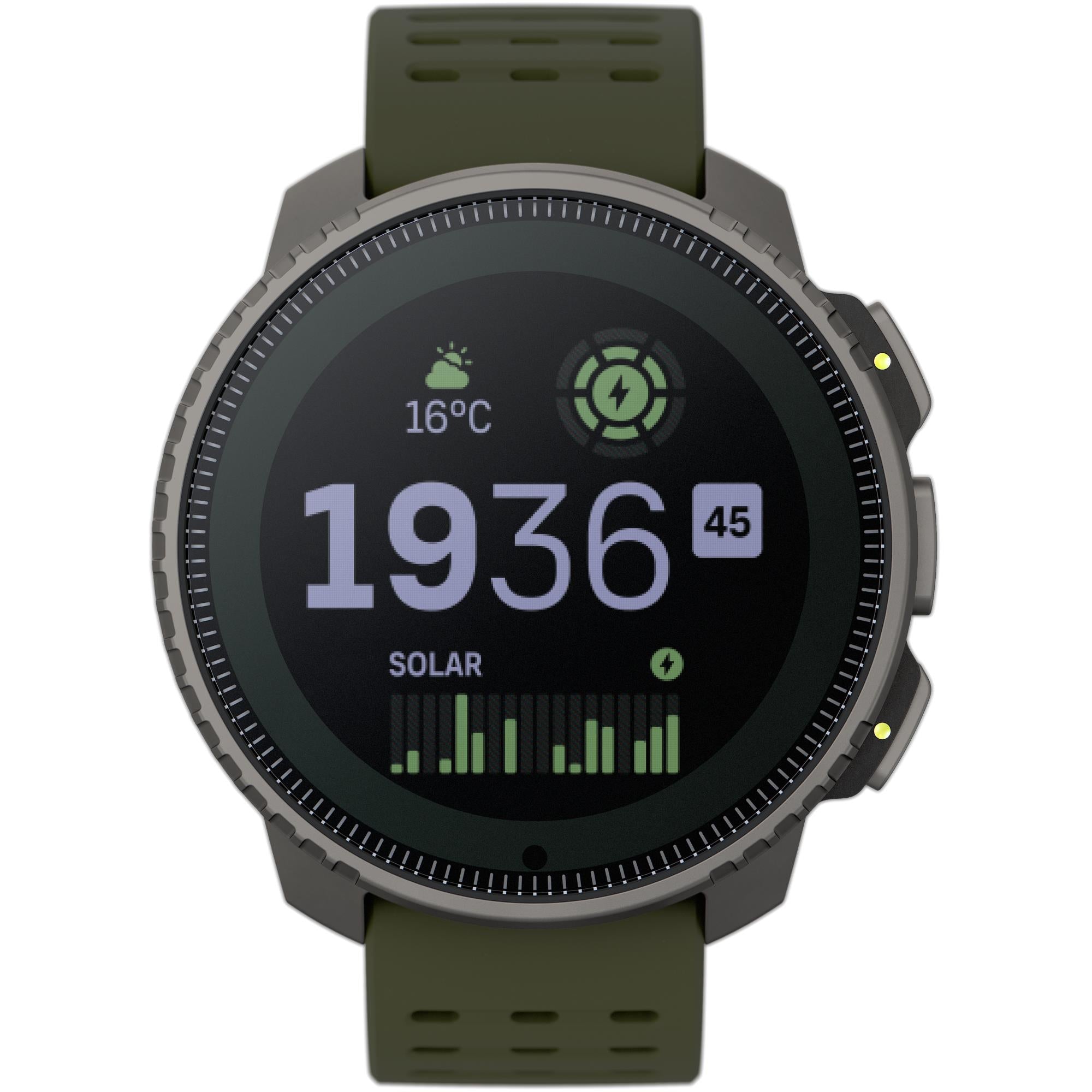 Suunto SS050859000 Vertical Titanium Digital Smart Watch