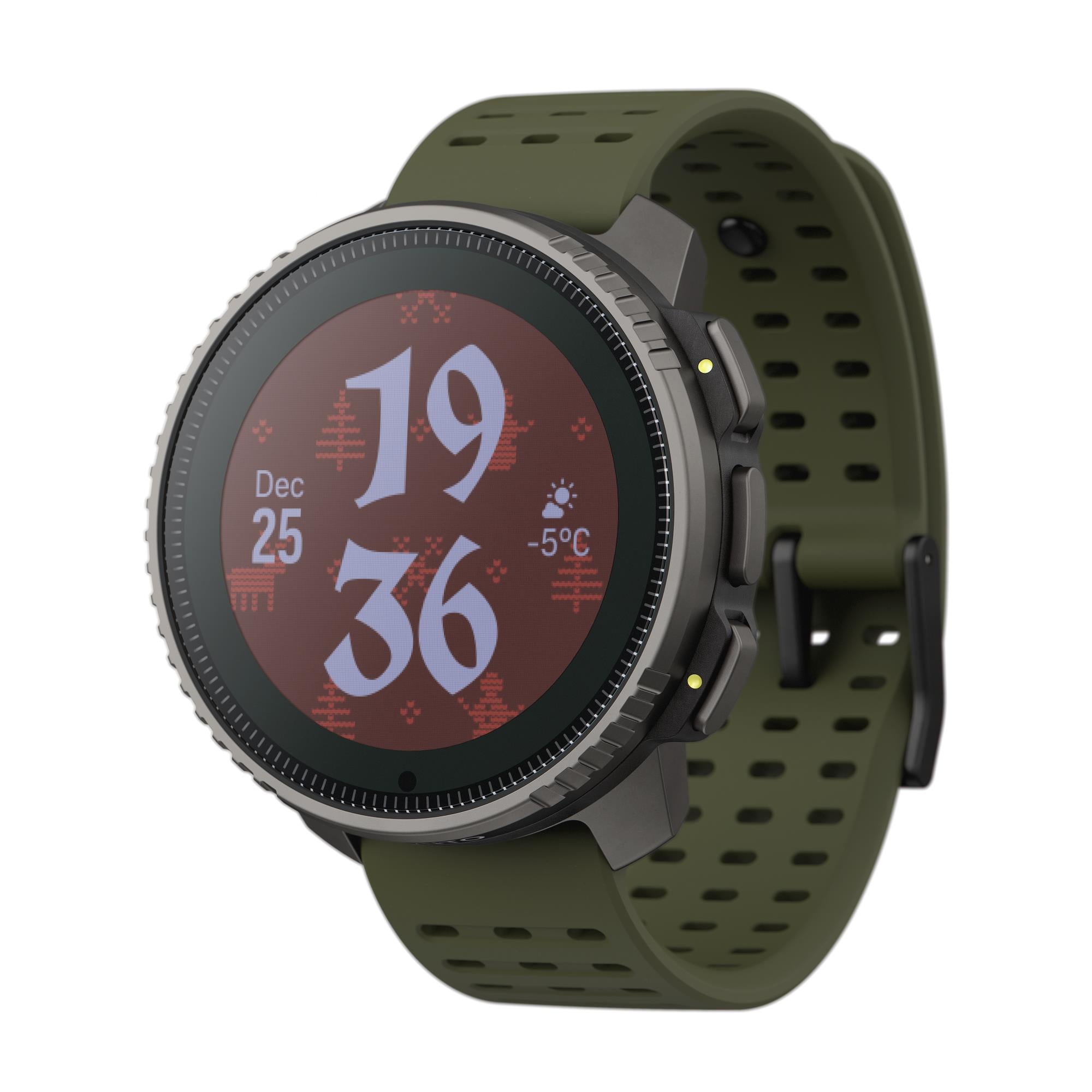 Suunto SS050859000 Vertical Titanium Digital Smart Watch