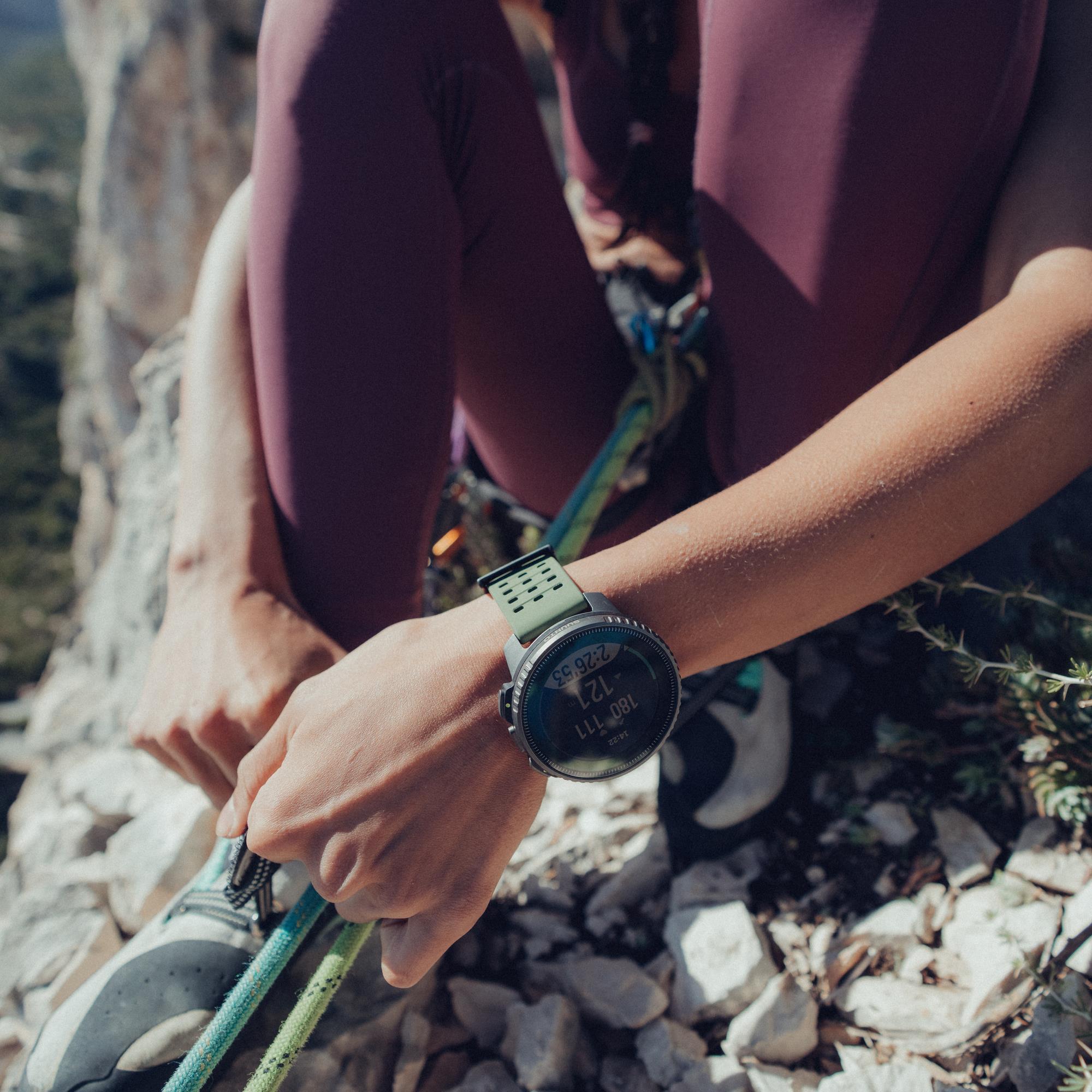 Suunto SS050859000 Vertical Titanium Digital Smart Watch