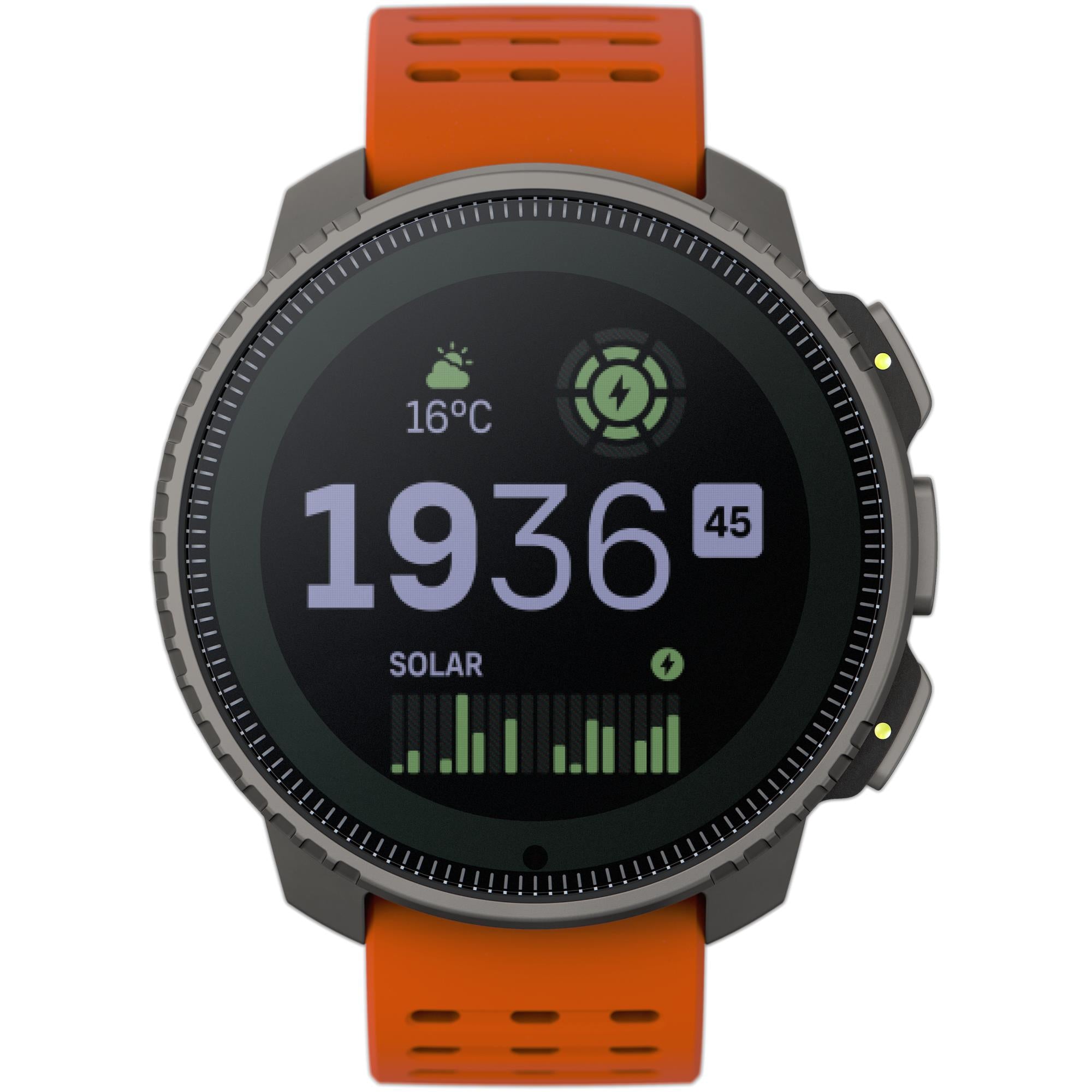 Suunto SS050861000 Vertical Titanium Digital Smart Watch