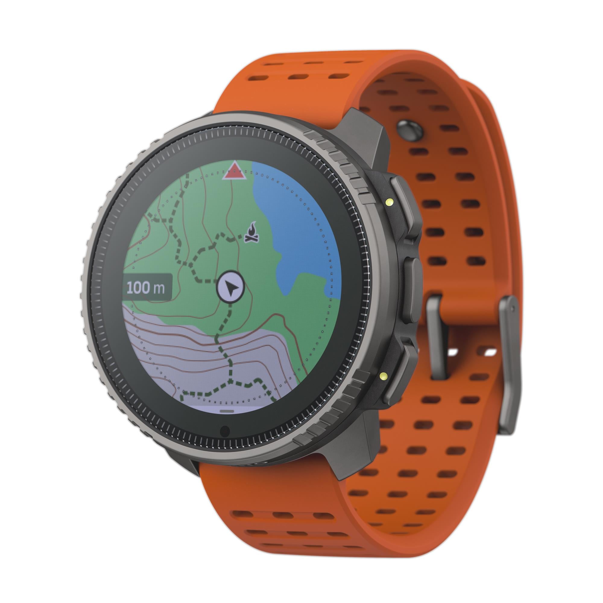 Suunto SS050861000 Vertical Titanium Digital Smart Watch