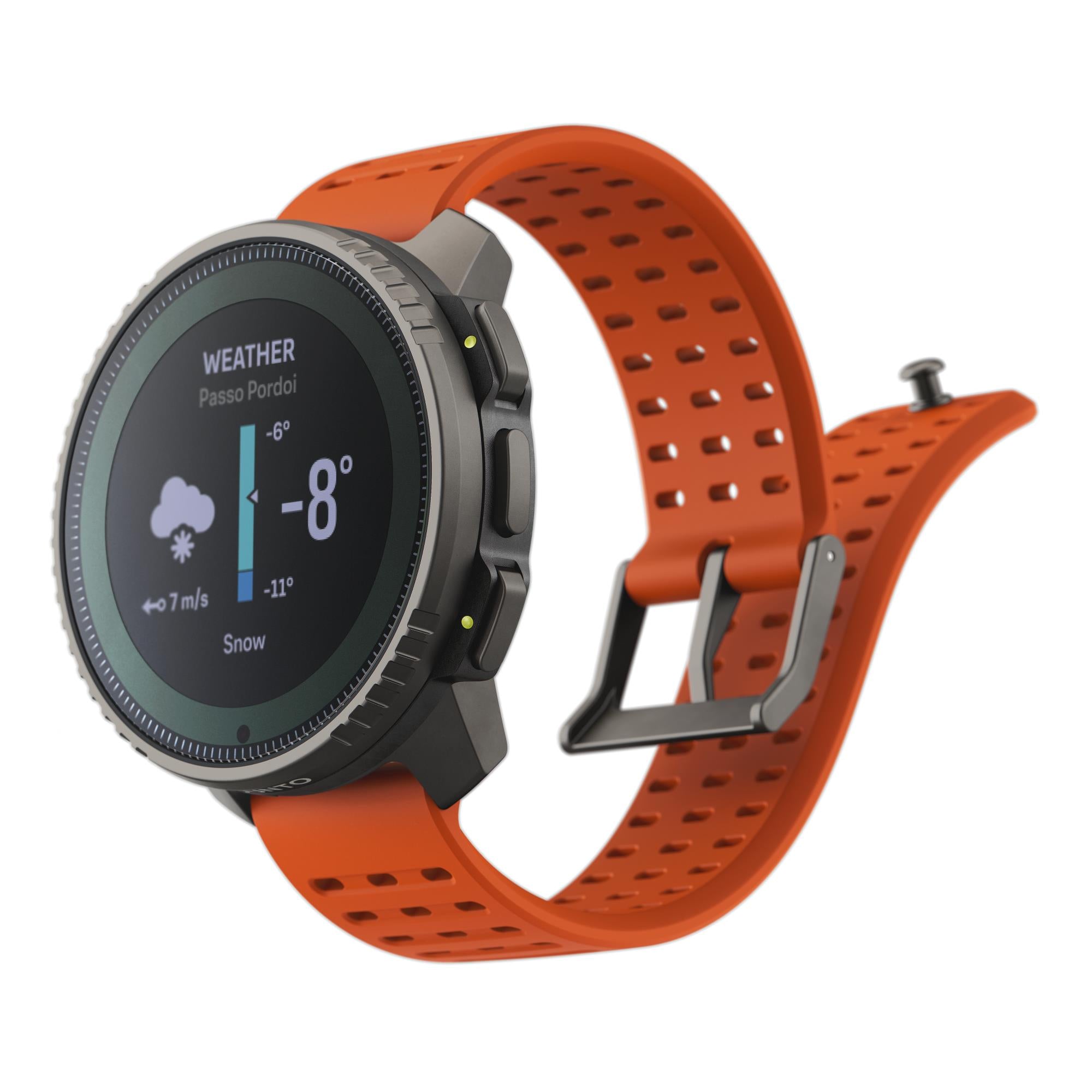 Suunto SS050861000 Vertical Titanium Digital Smart Watch
