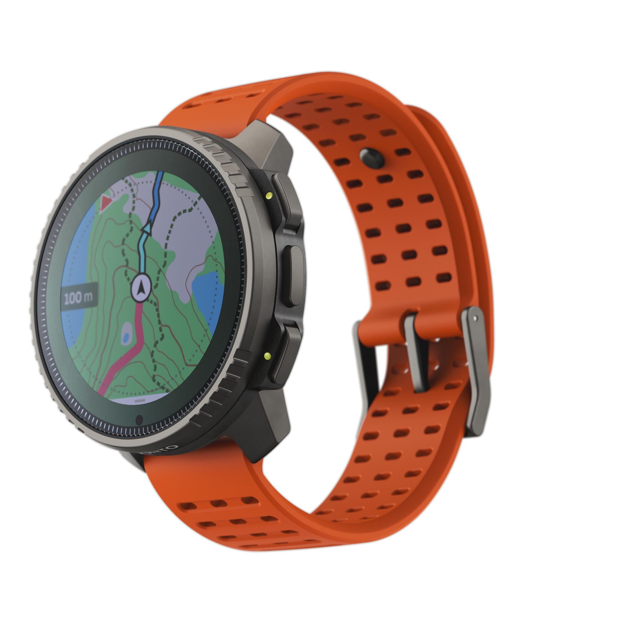 Suunto SS050861000 Vertical Titanium Digital Smart Watch