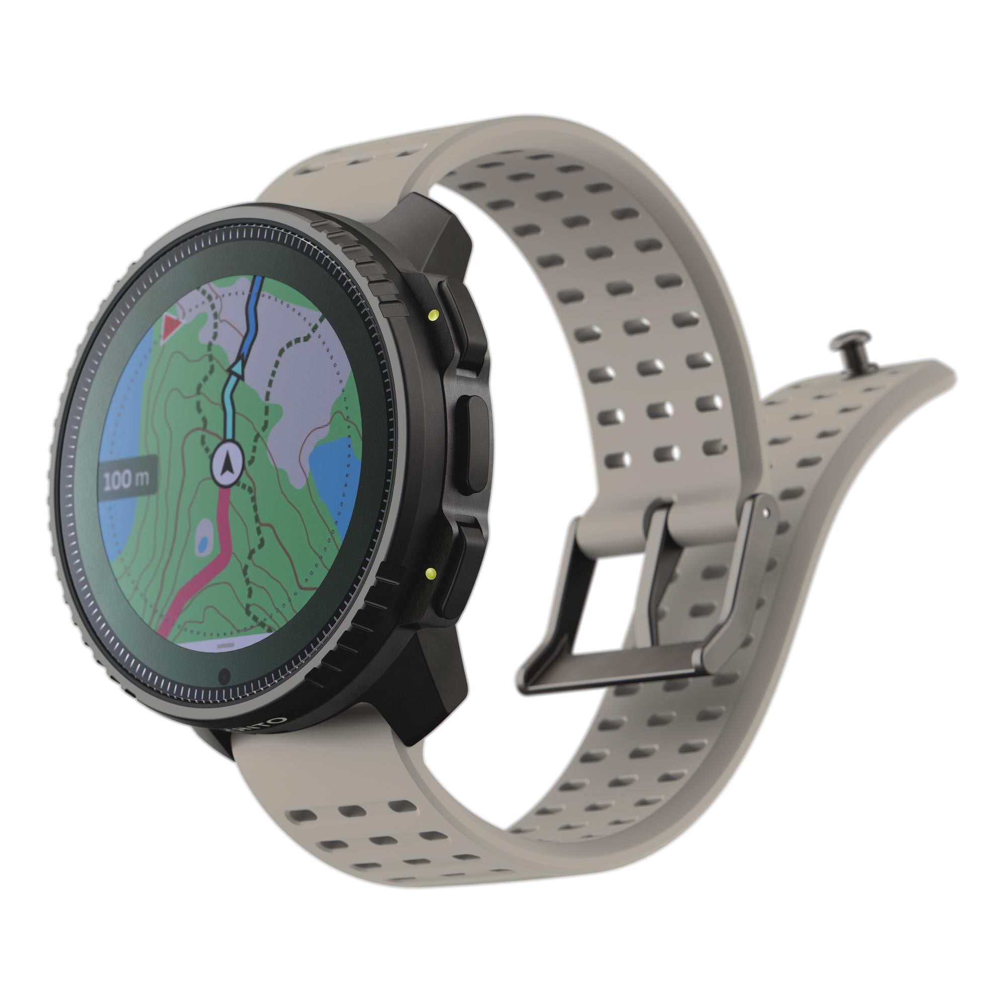 Suunto SS050986000 Vertical Steel Digital Smart Watch