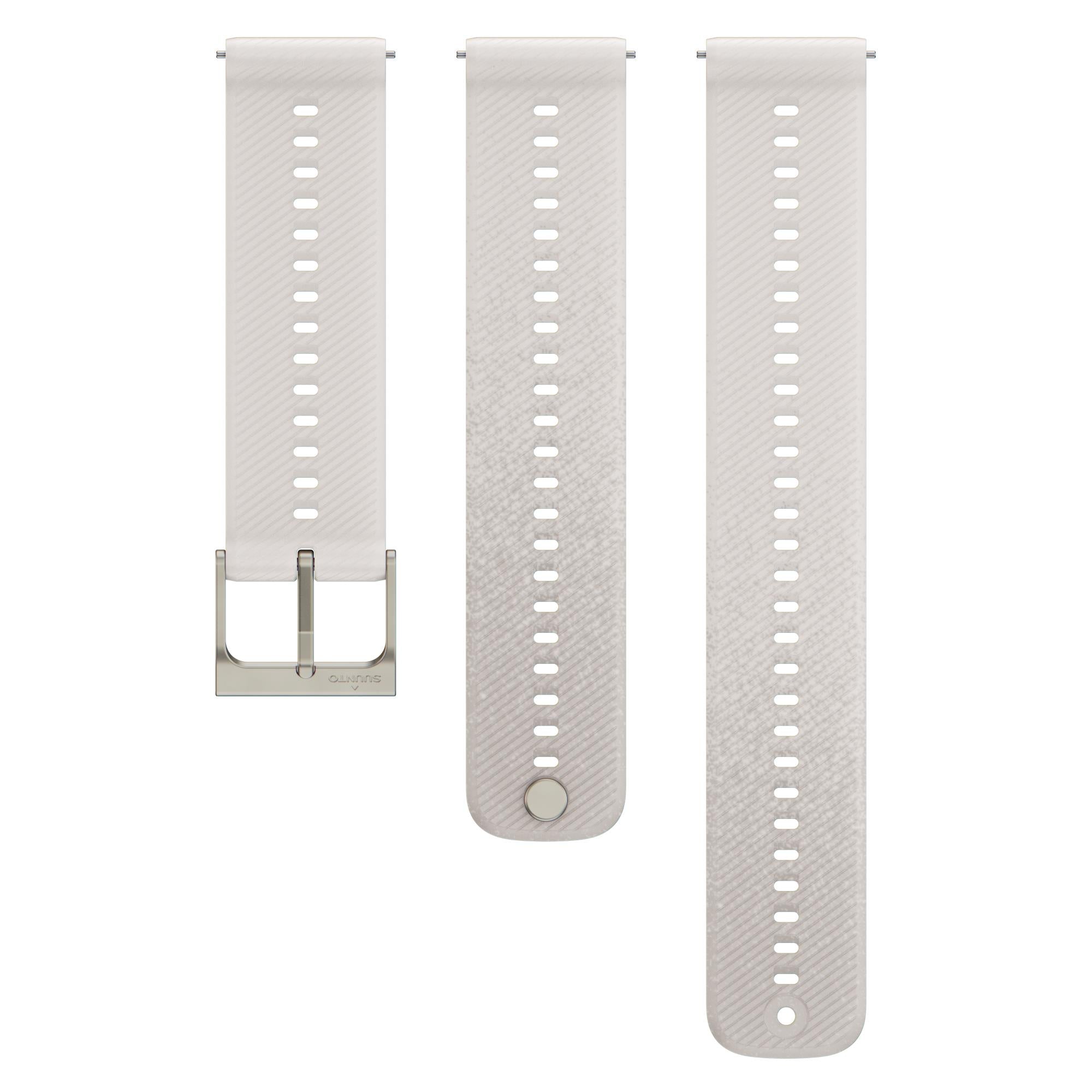 Suunto SS051072000 Athletic Powder Gray 6 Silicone Watch Strap
