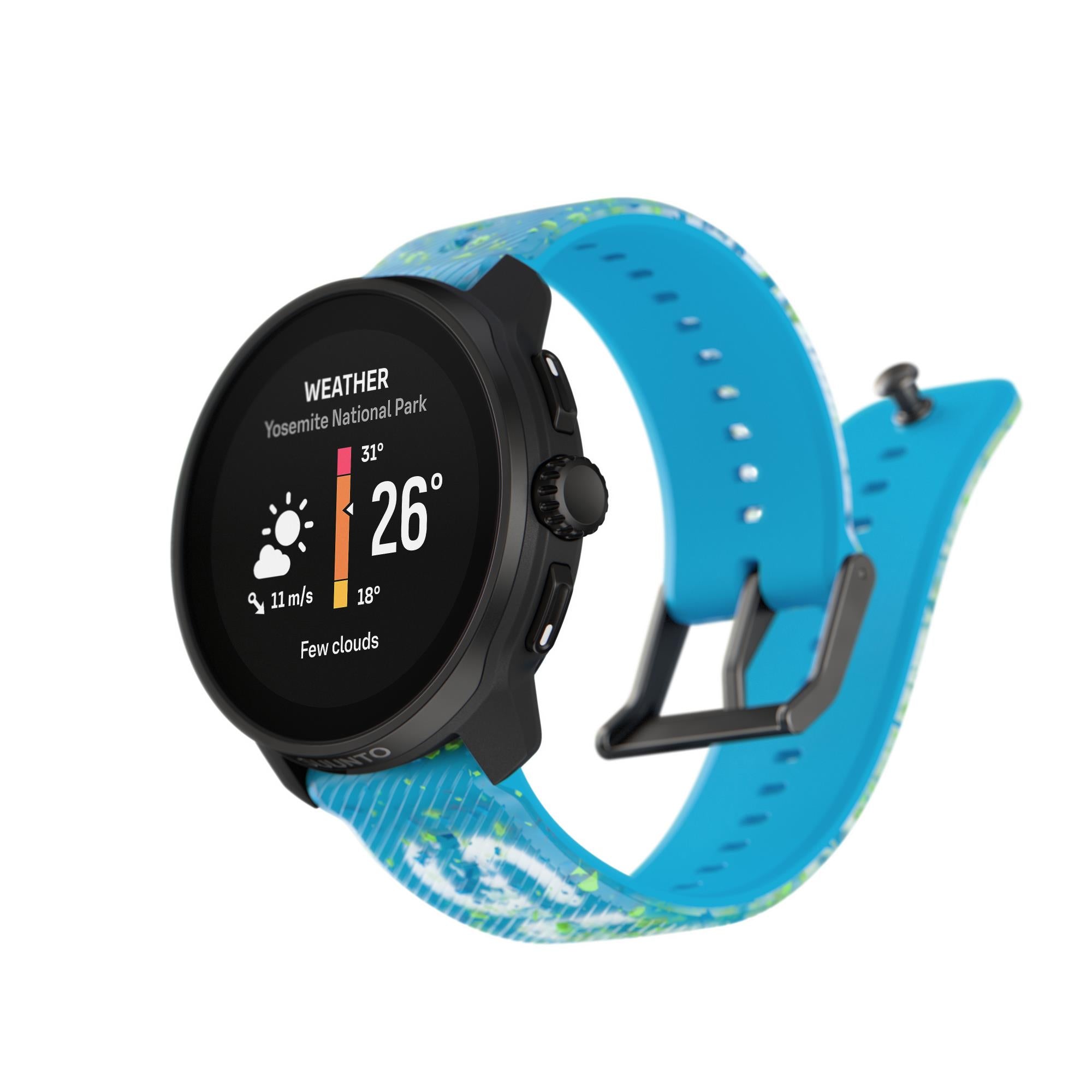Suunto SS051015000 Race S AMOLED Digital Smart Fitness Watch