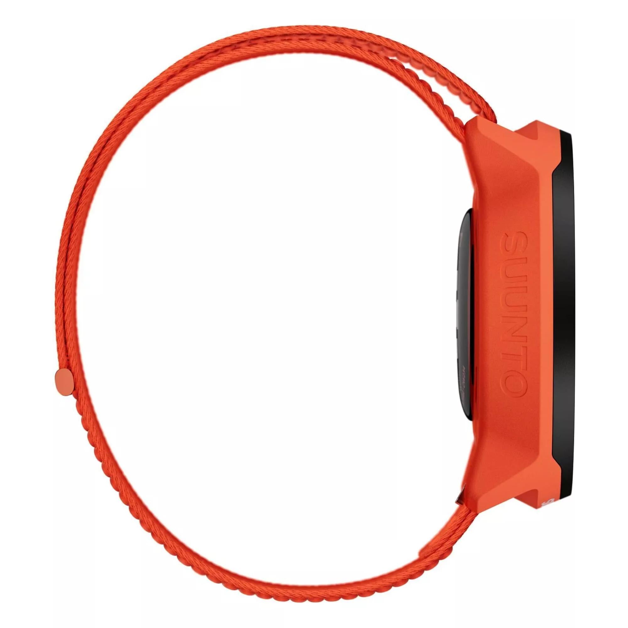 Suunto Run Coral Orange AMOLED Digital Textil Riemen Smart Fitness Uhr SS051112000