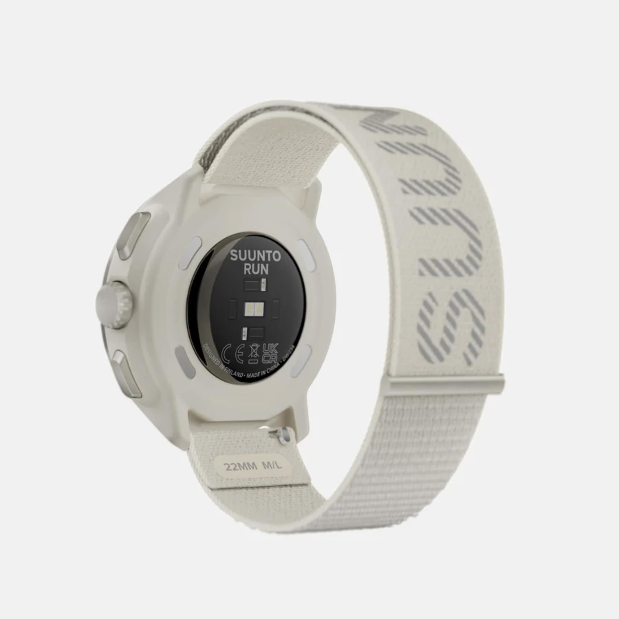 Suunto SS051110000 Run Frost Gray Digital Smart Fitness Watch