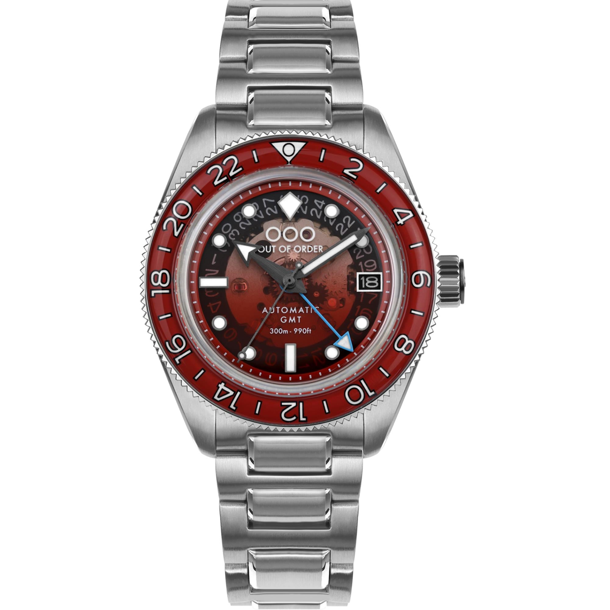 Out of Order OOO.001-25.BI.BAND.SS Limited Edition Shaker Watch