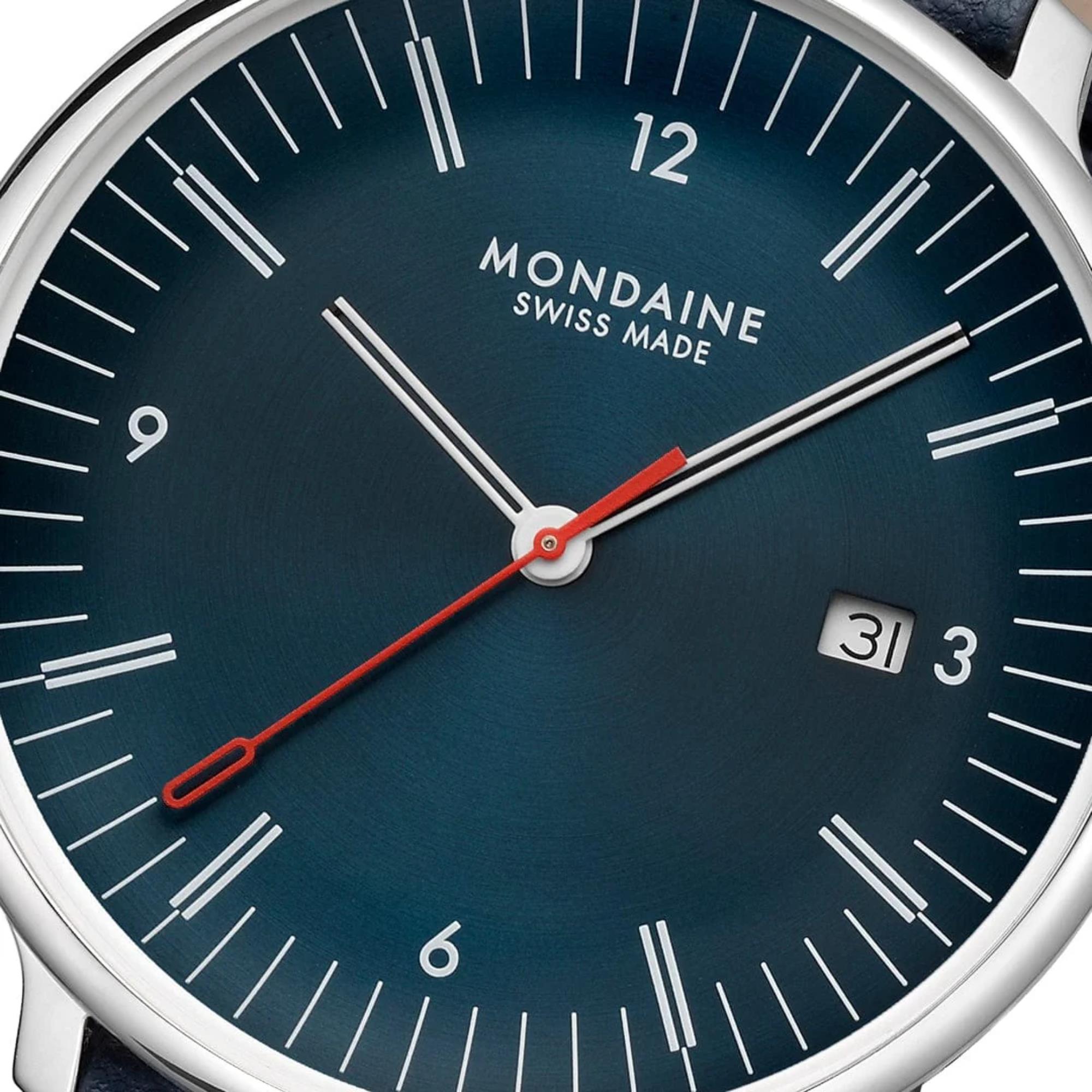 Mondaine MLE.41240.LQV.SET Doppio Quartz Men's Watch