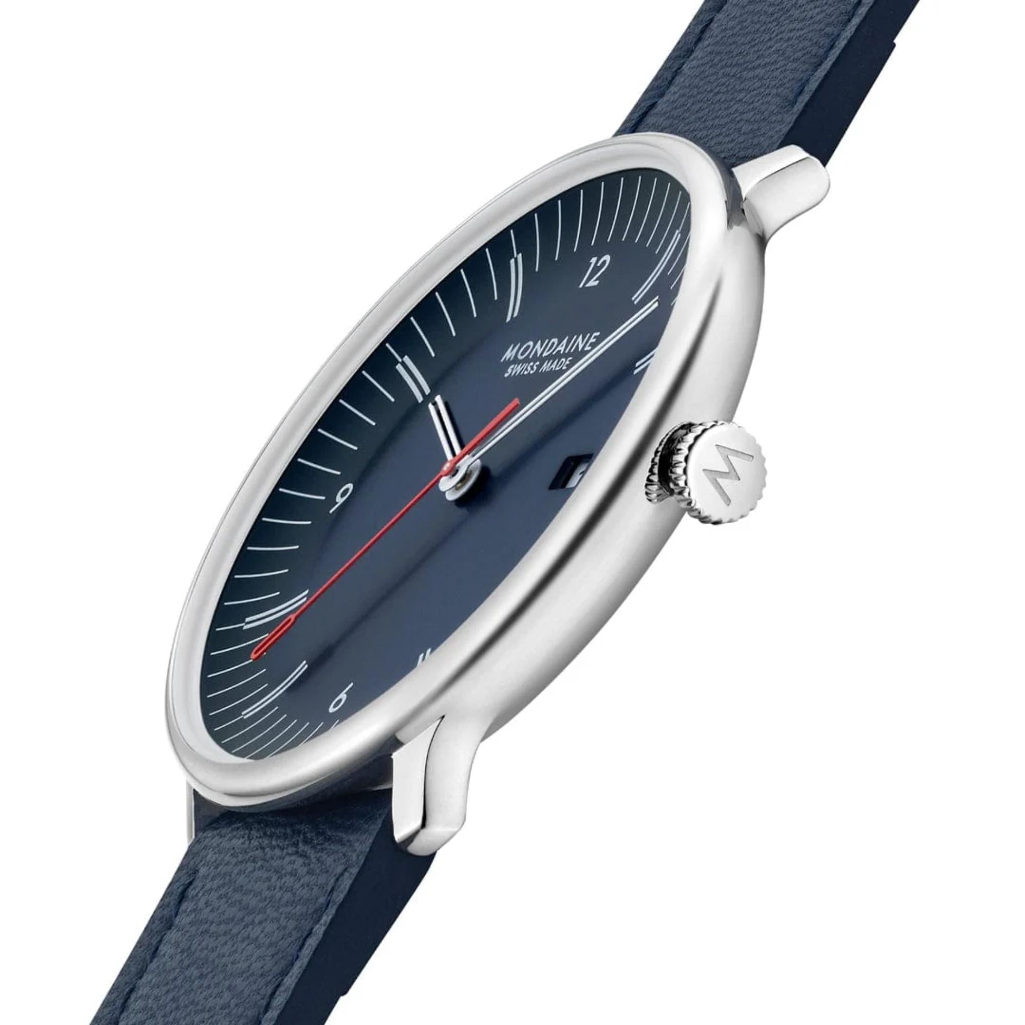 Mondaine MLE.41240.LQV.SET Doppio Quartz Men's Watch